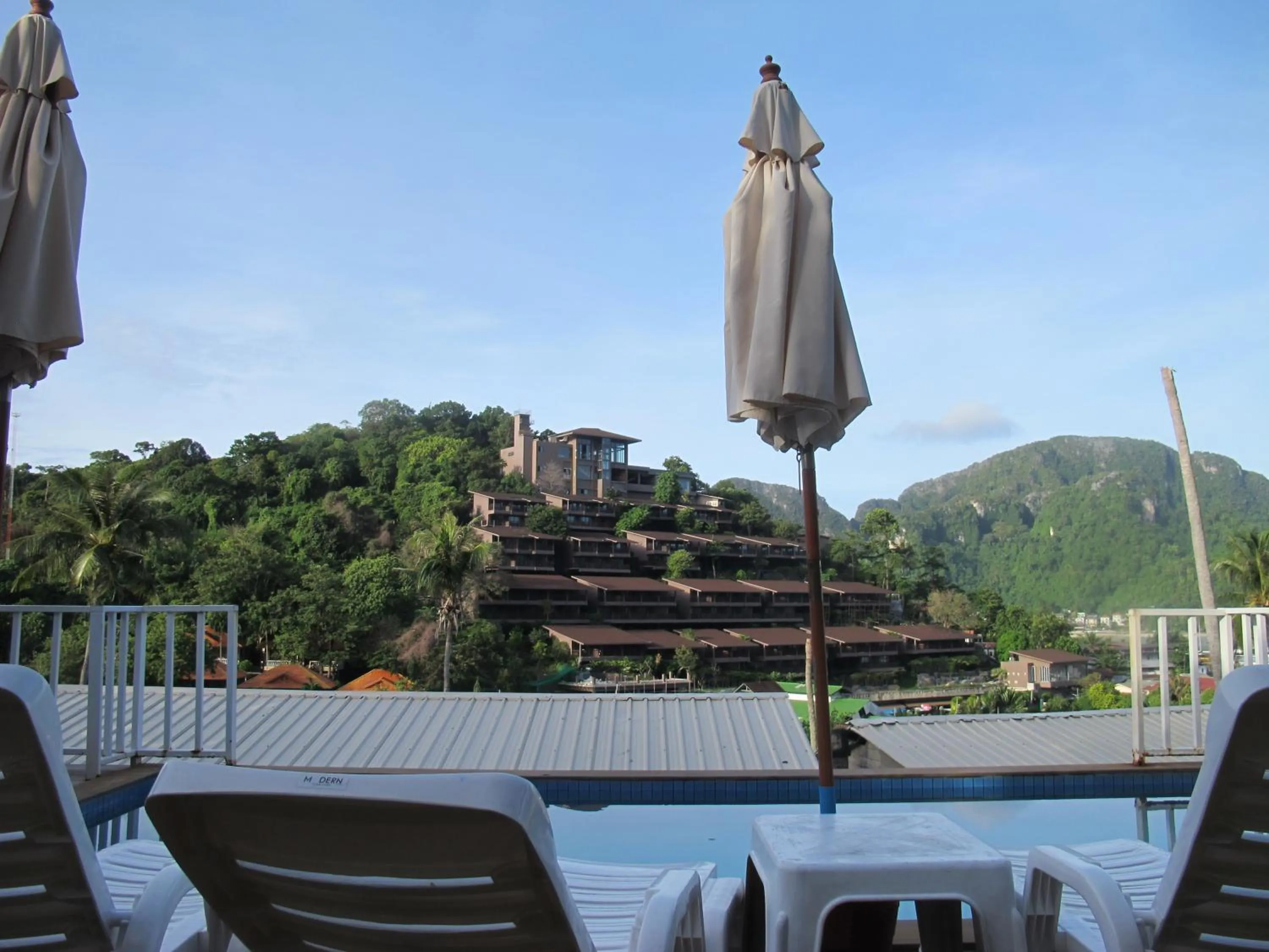 Mountain view in Uphill Cottage