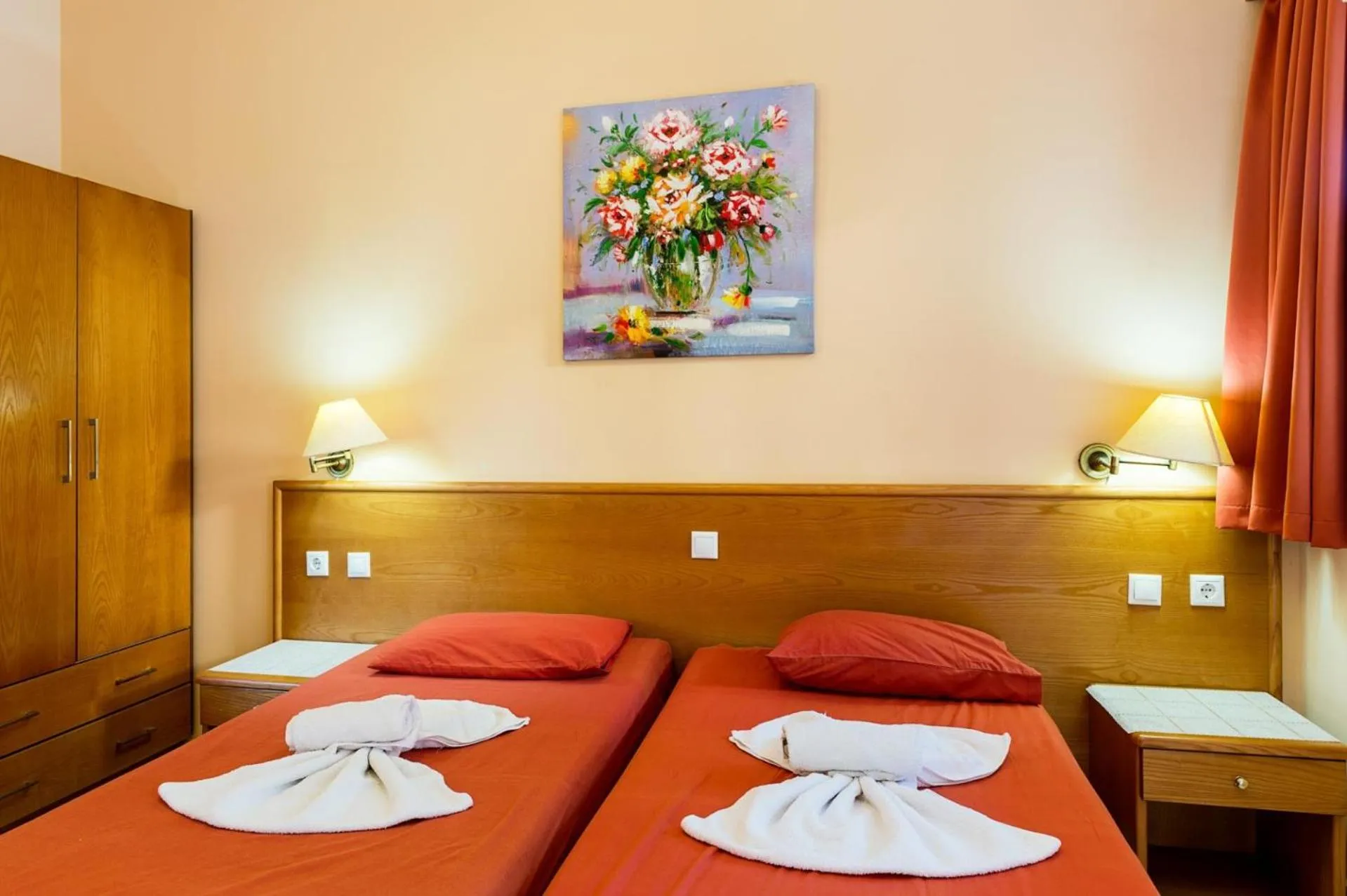 Bed in Summer Memories Aparthotel