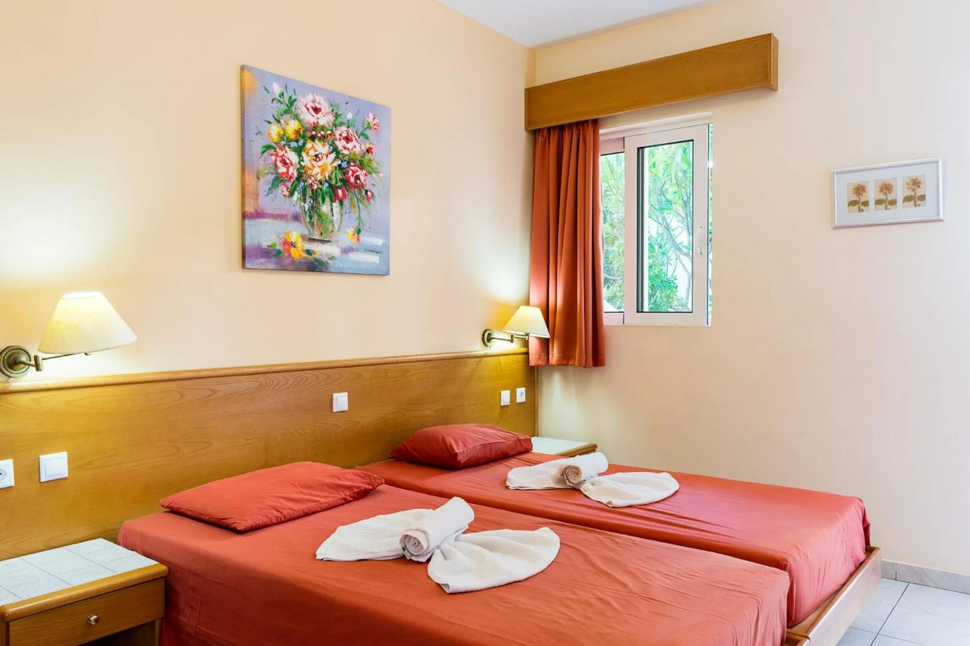 Bed in Summer Memories Aparthotel