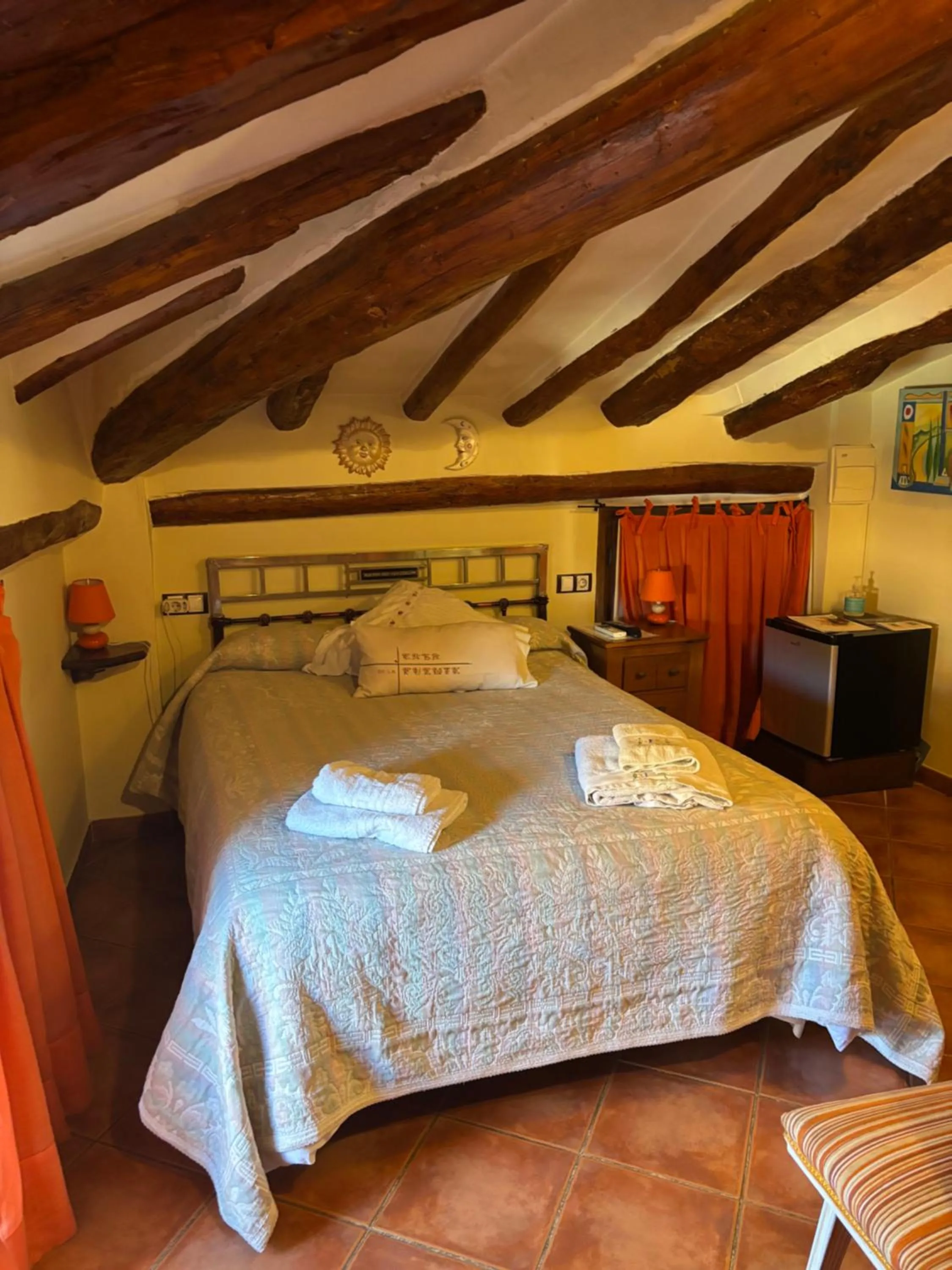 Bed in Hotel Casa de la Fuente