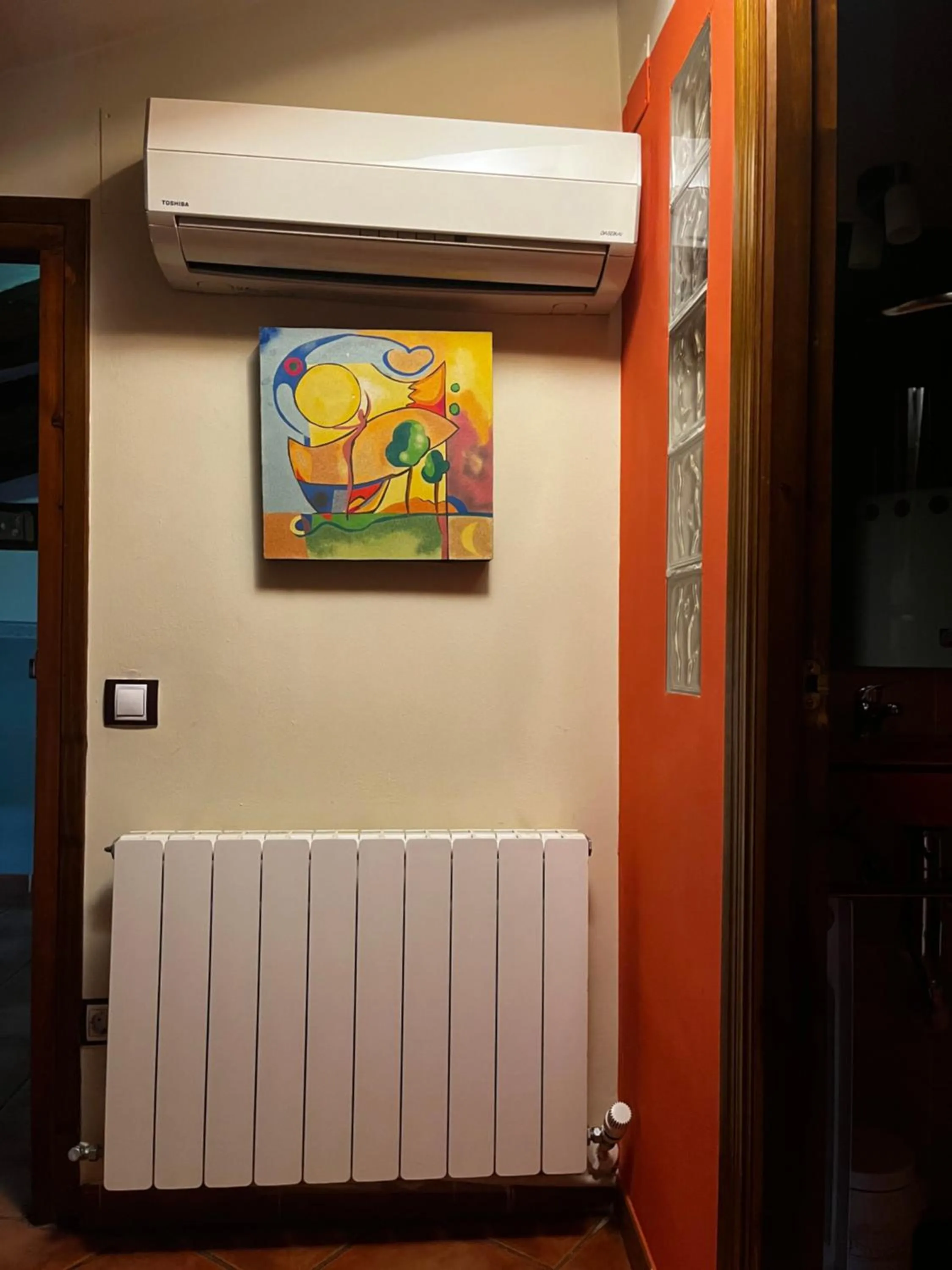 air conditioner in Hotel Casa de la Fuente
