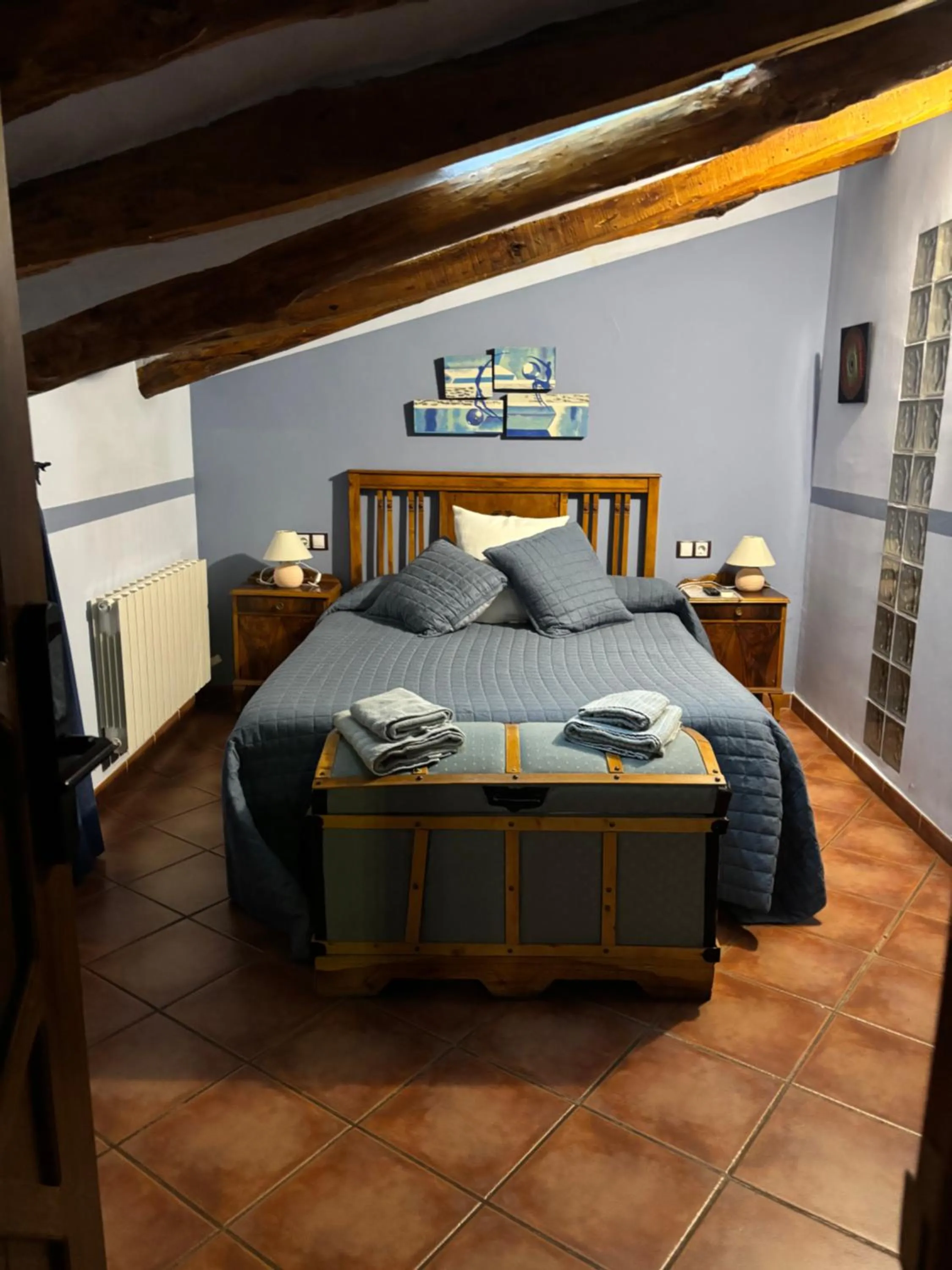 Bed in Hotel Casa de la Fuente