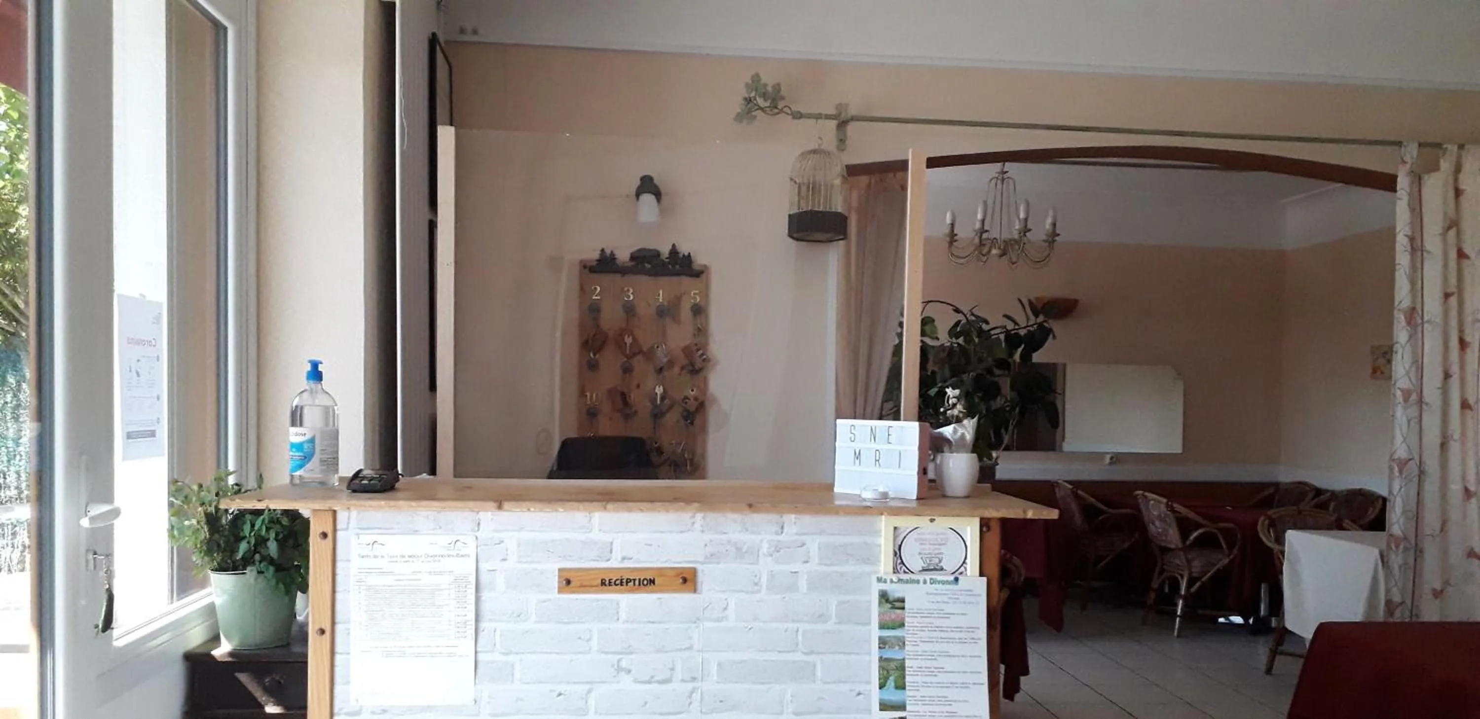 Lobby or reception in Hotel Le Beauregard