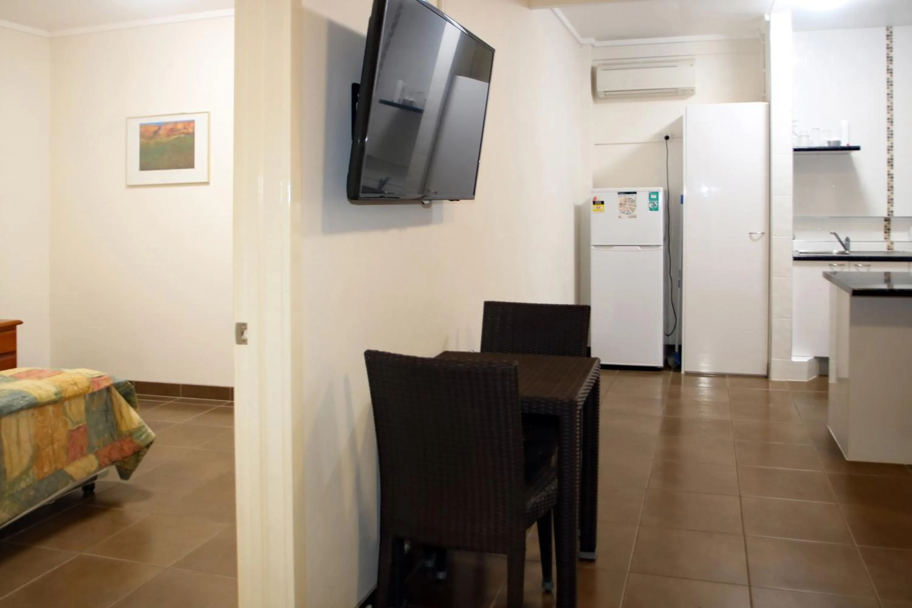 Living room in The Stuart Hotel-Motel