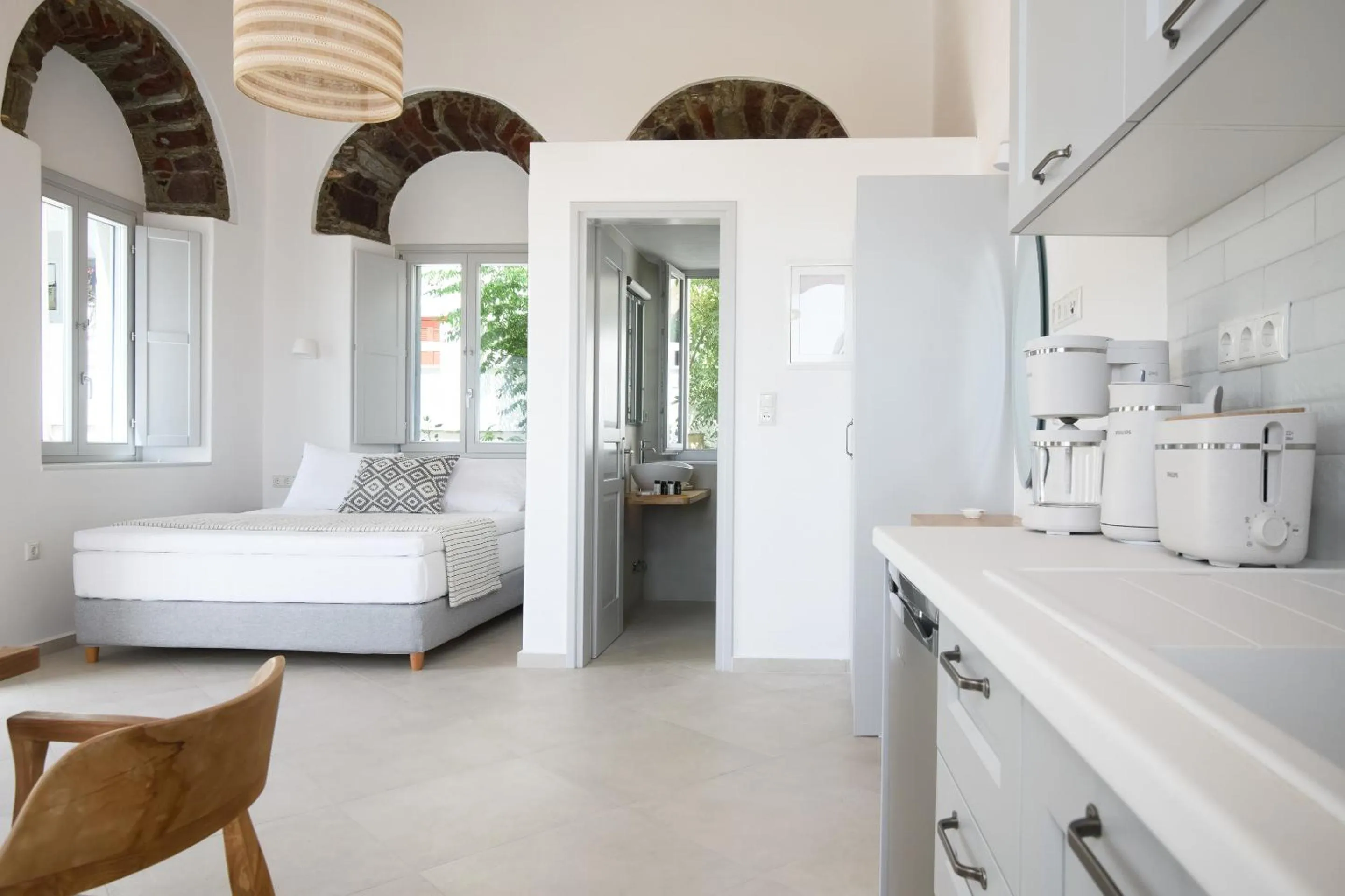 Photo of the whole room, Bed in Castle Mansions