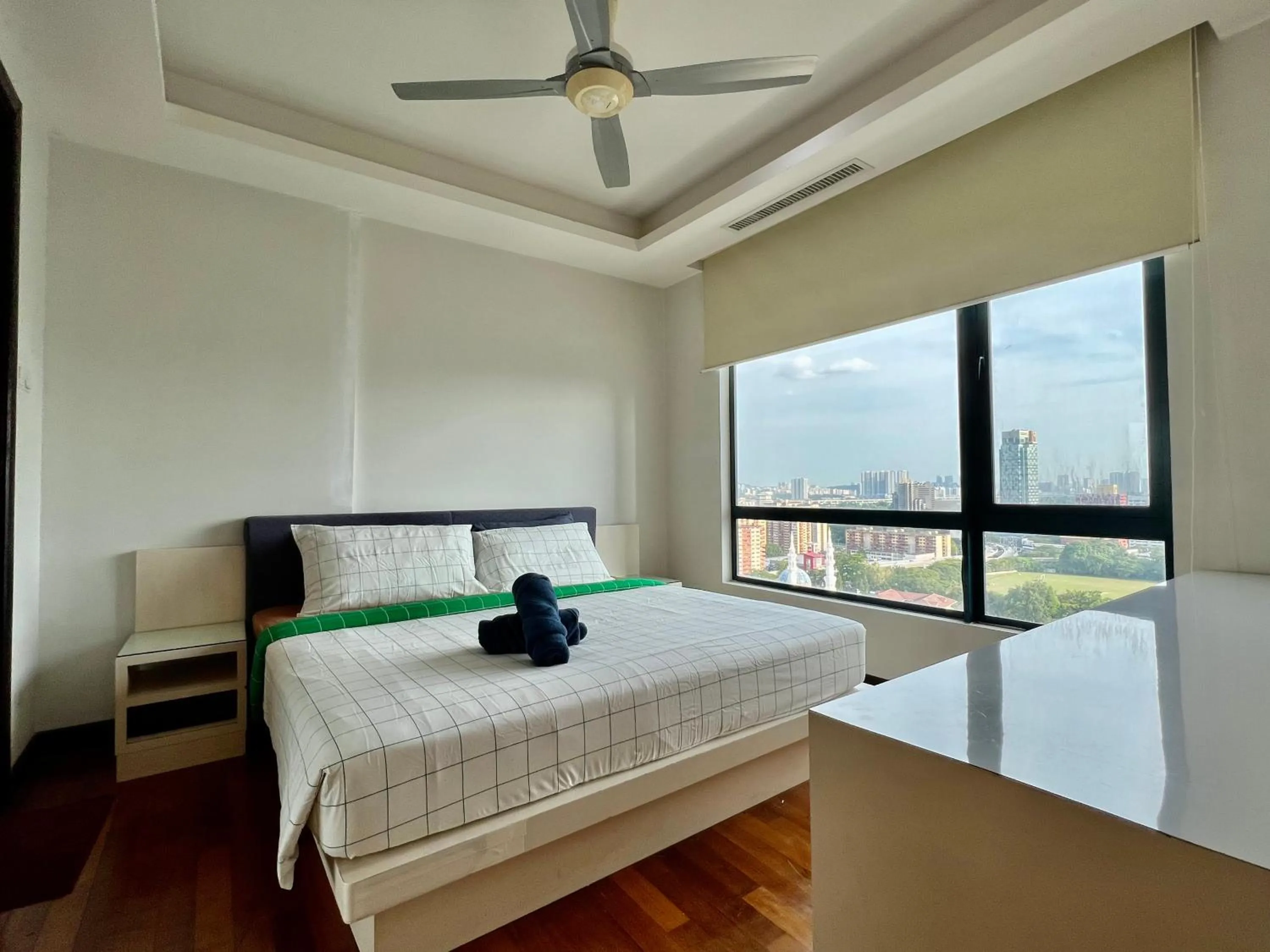 Bed in Casa Residency Apartment