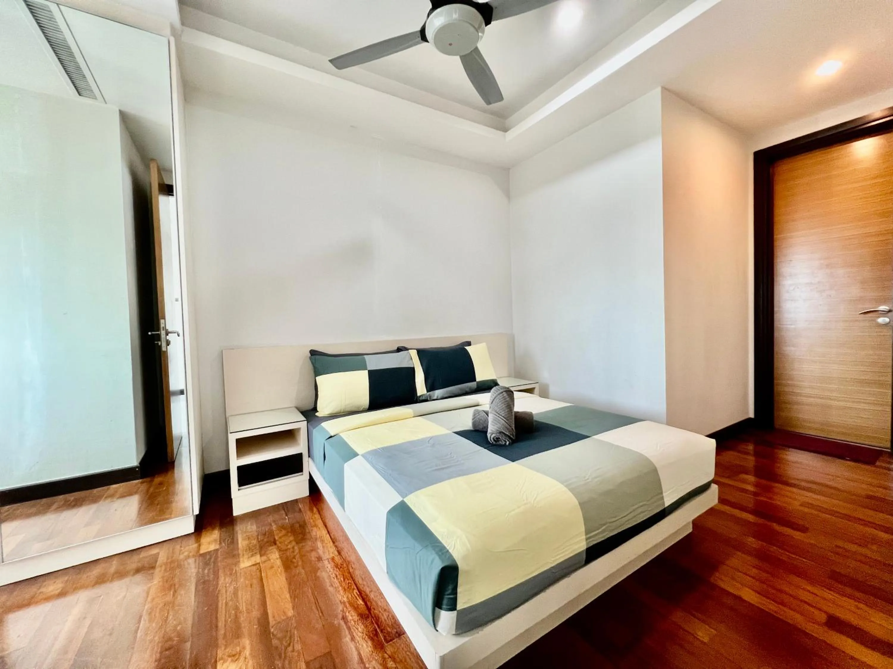 Bed in Casa Residency Apartment