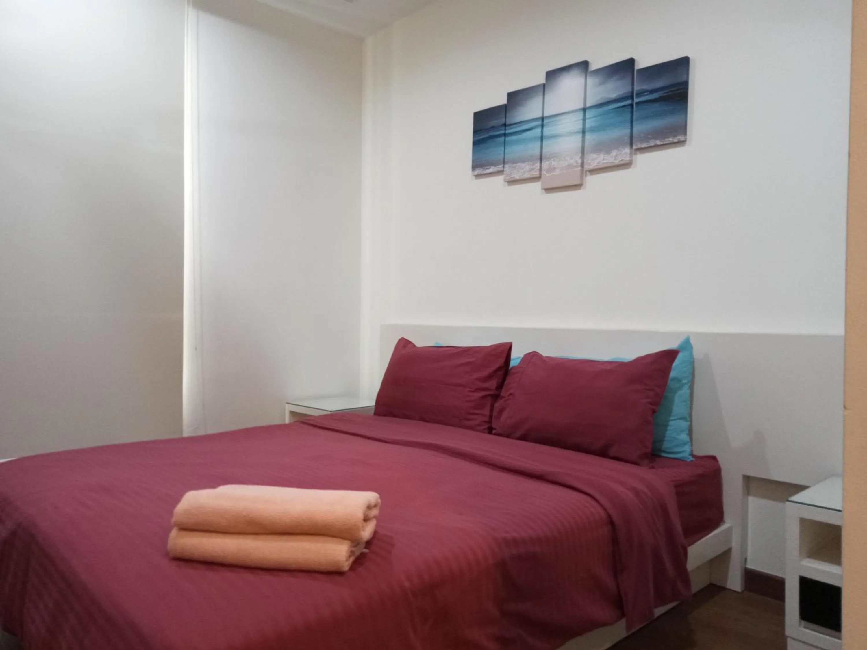 Bed in Casa Residency Apartment