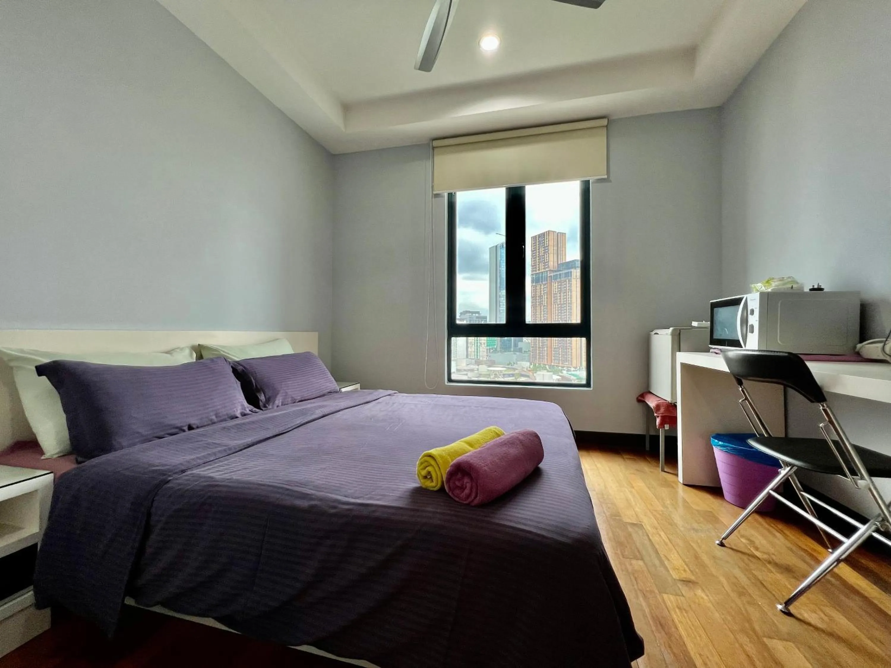 Bed in Casa Residency Apartment