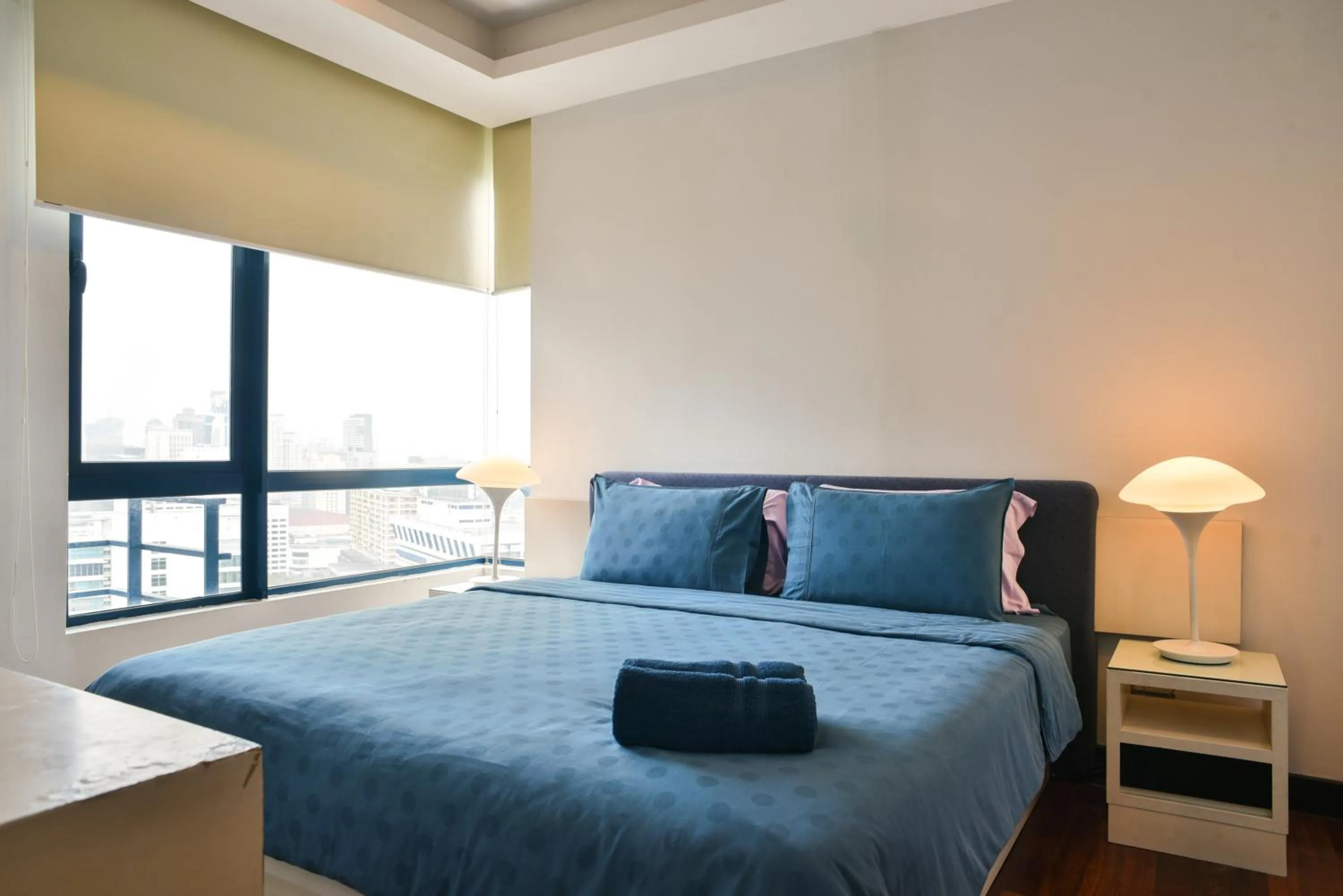 Bed in Casa Residency Apartment