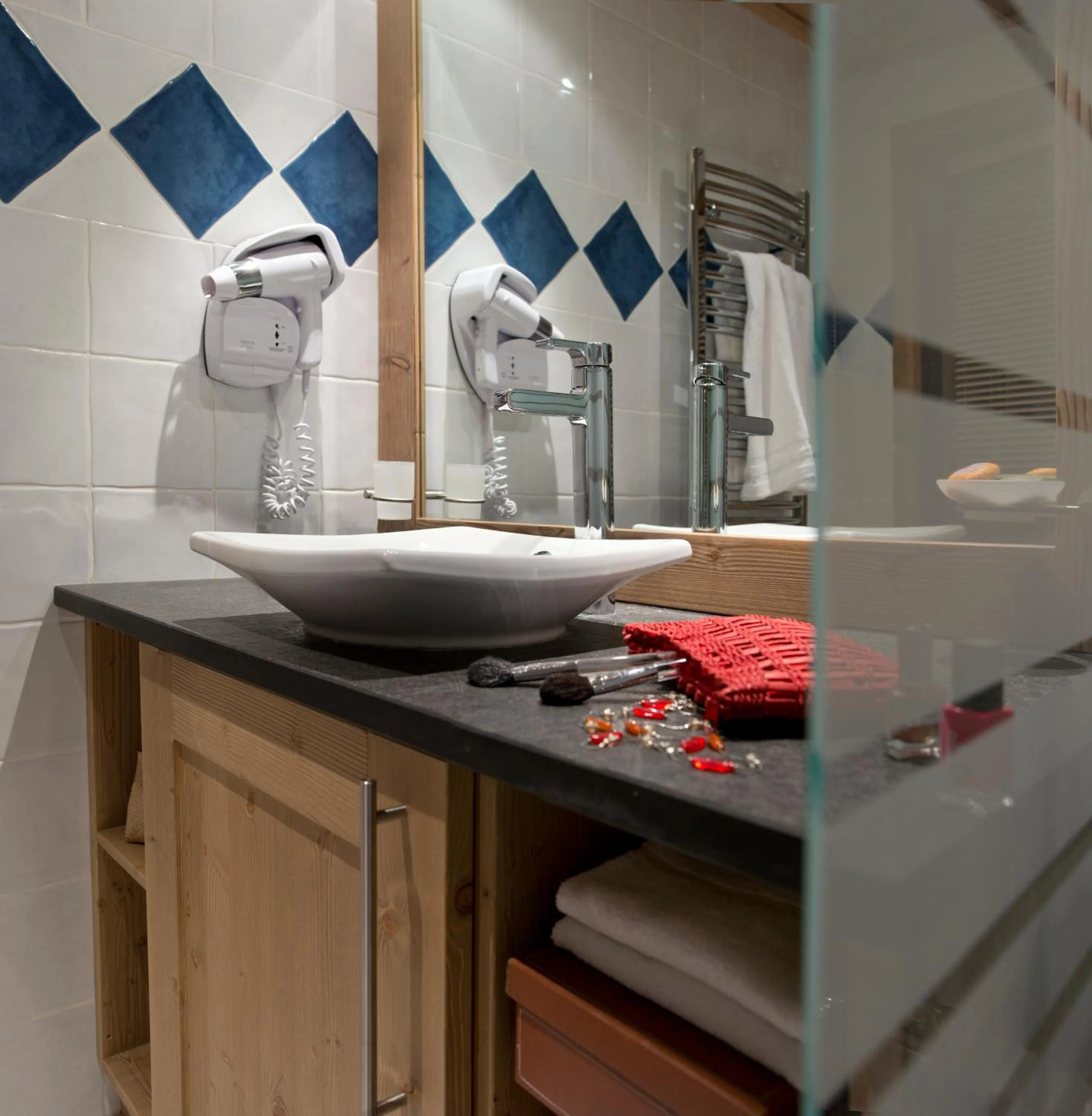 Bathroom in CGH Résidences & Spas Le Télémark