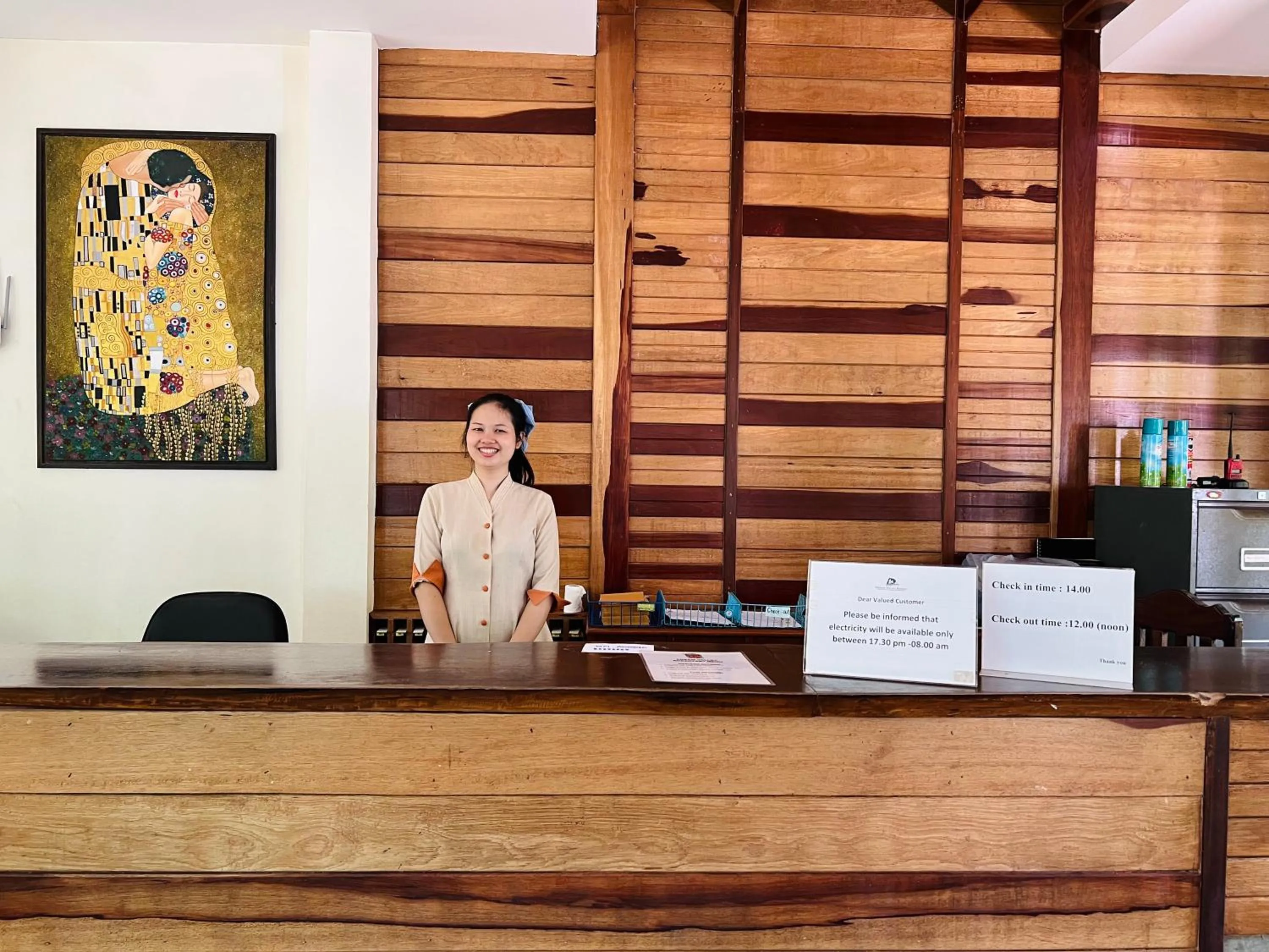 Lobby or reception in Dream Valley Resort, Tonsai Beach