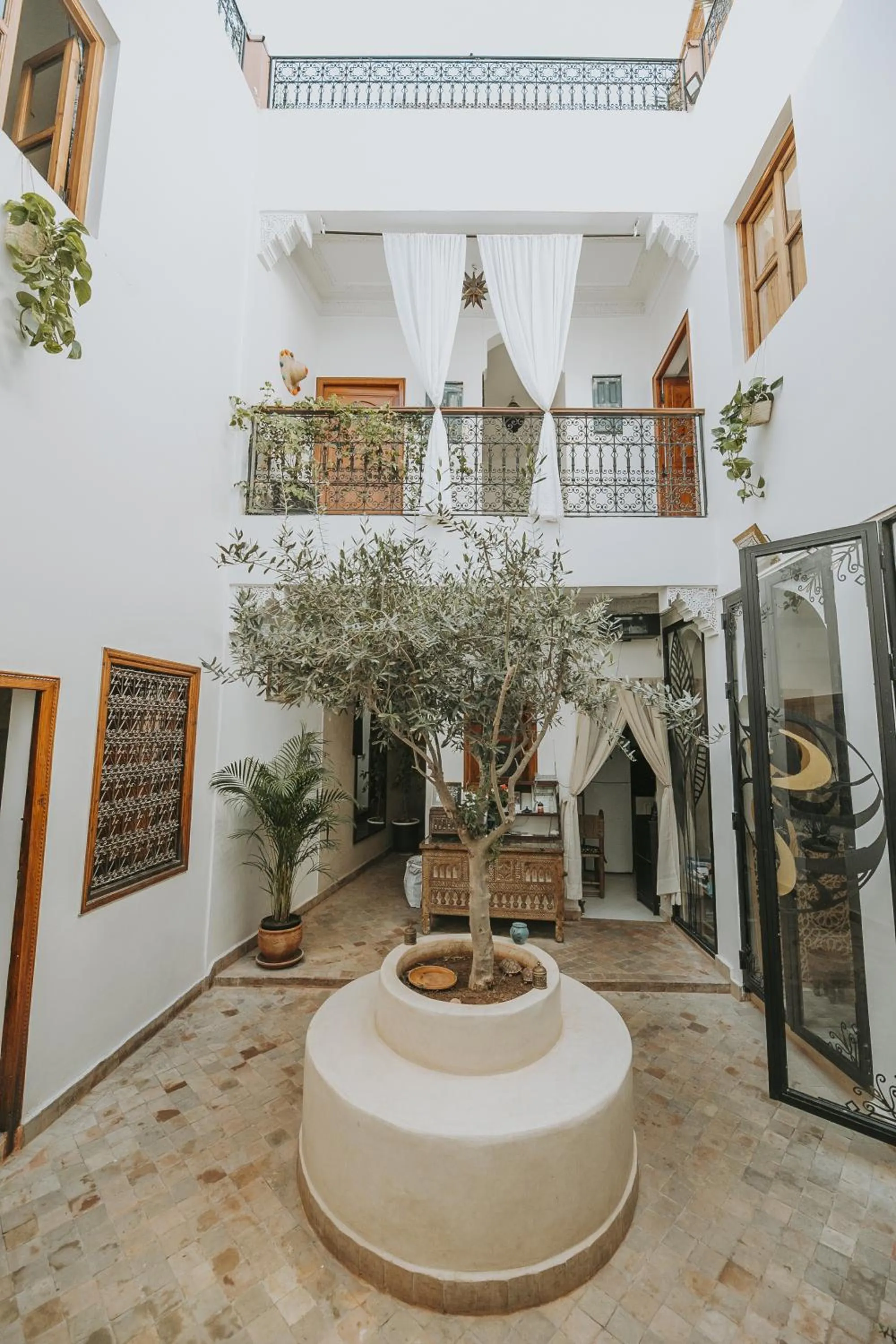 Patio in Riad Dar Coram