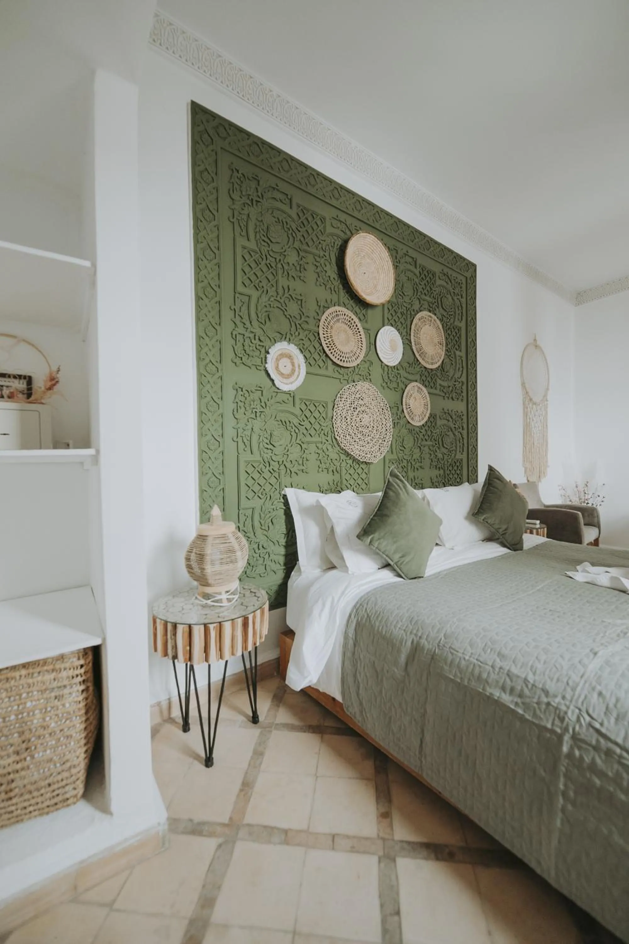 Bed in Riad Dar Coram