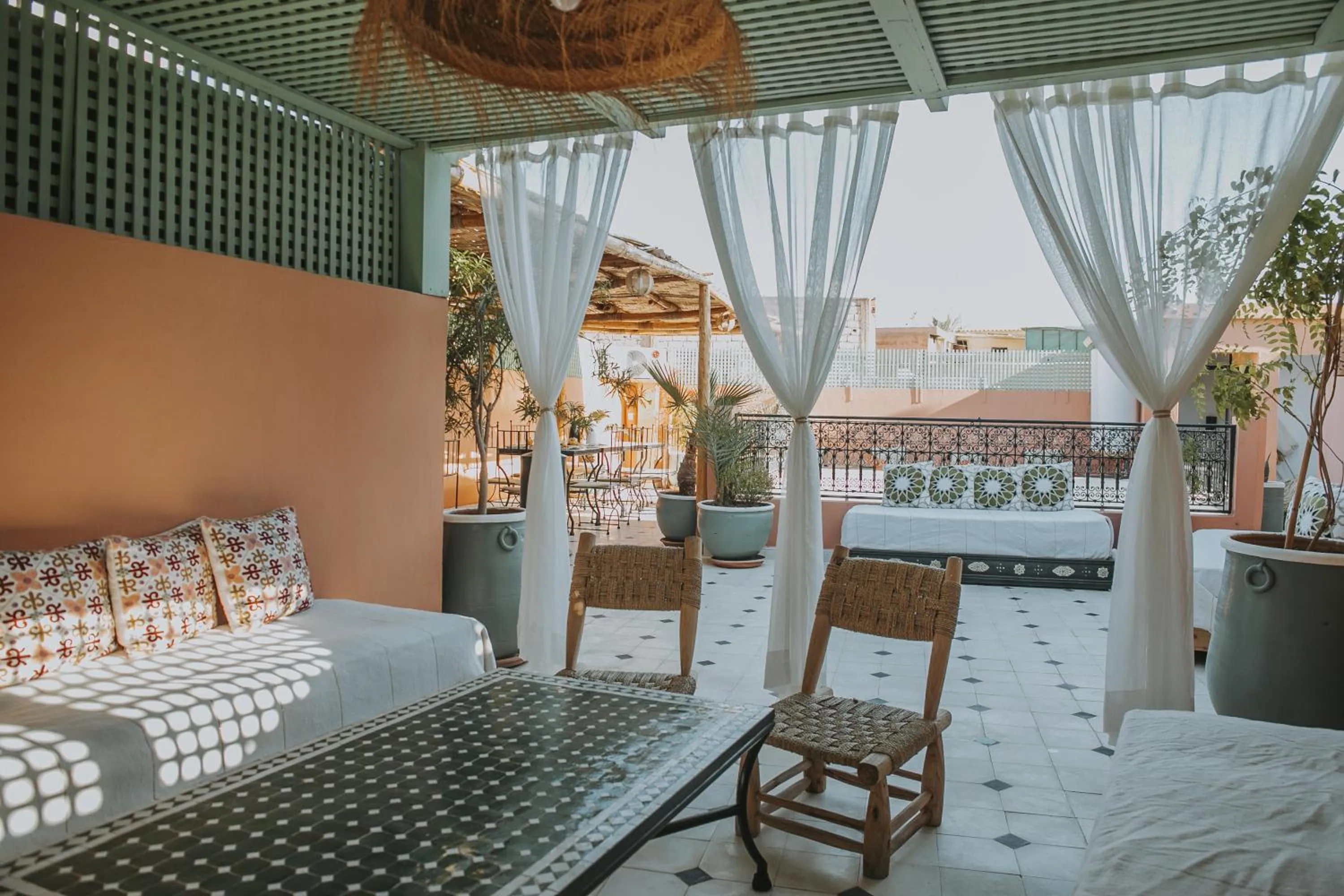 Restaurant/places to eat in Riad Dar Coram