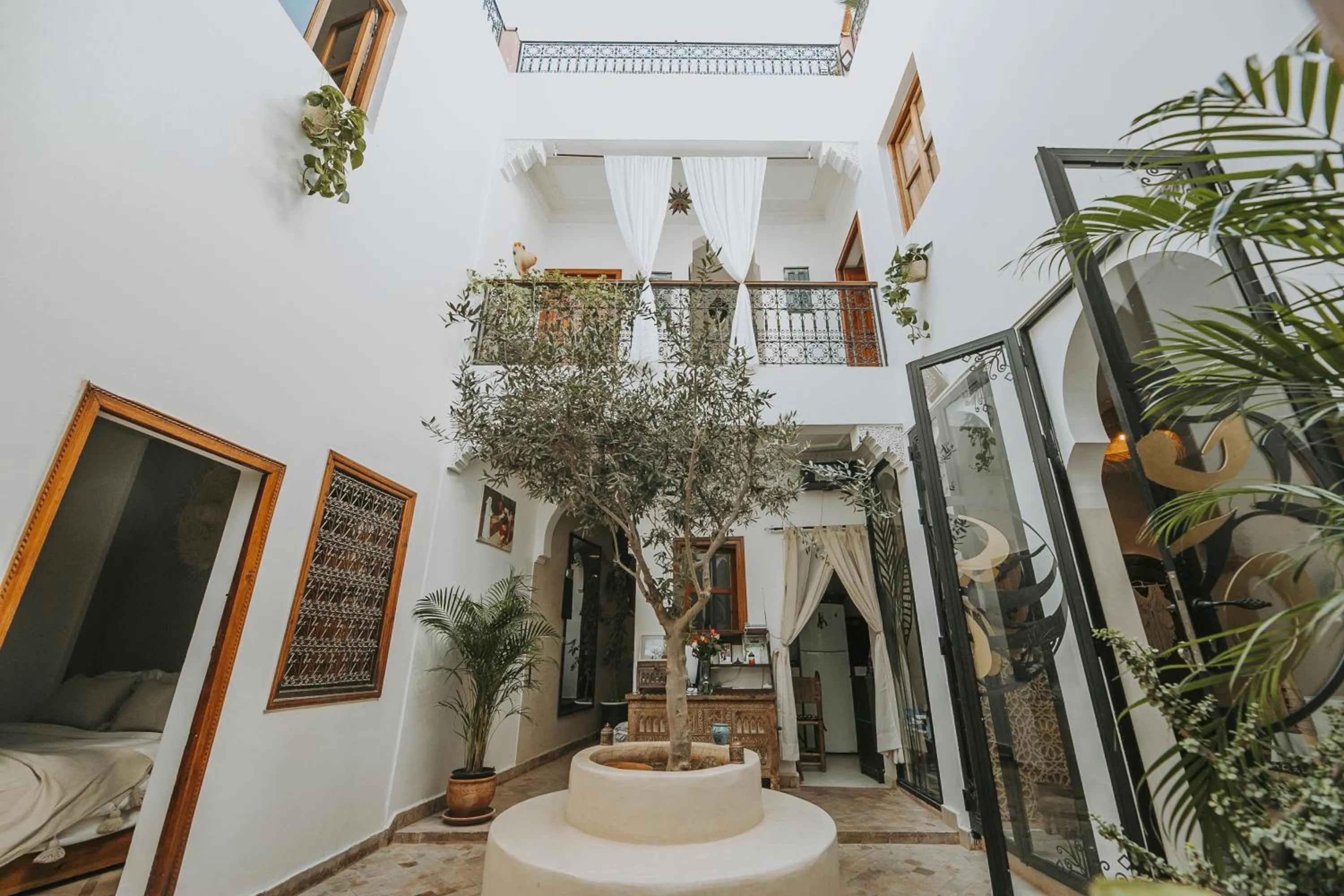 Patio in Riad Dar Coram