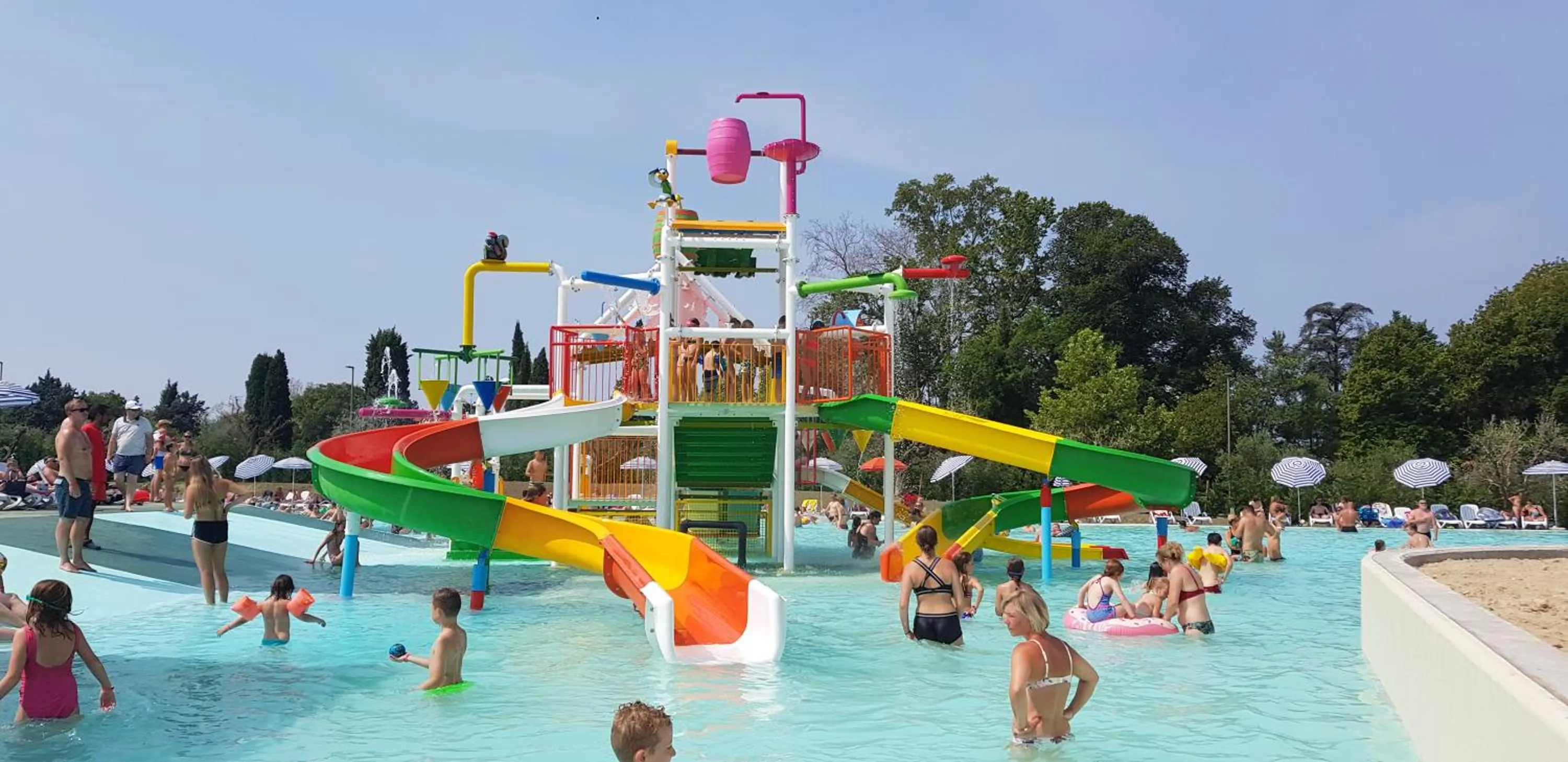 Children play ground in Camping Cisano - San Vito