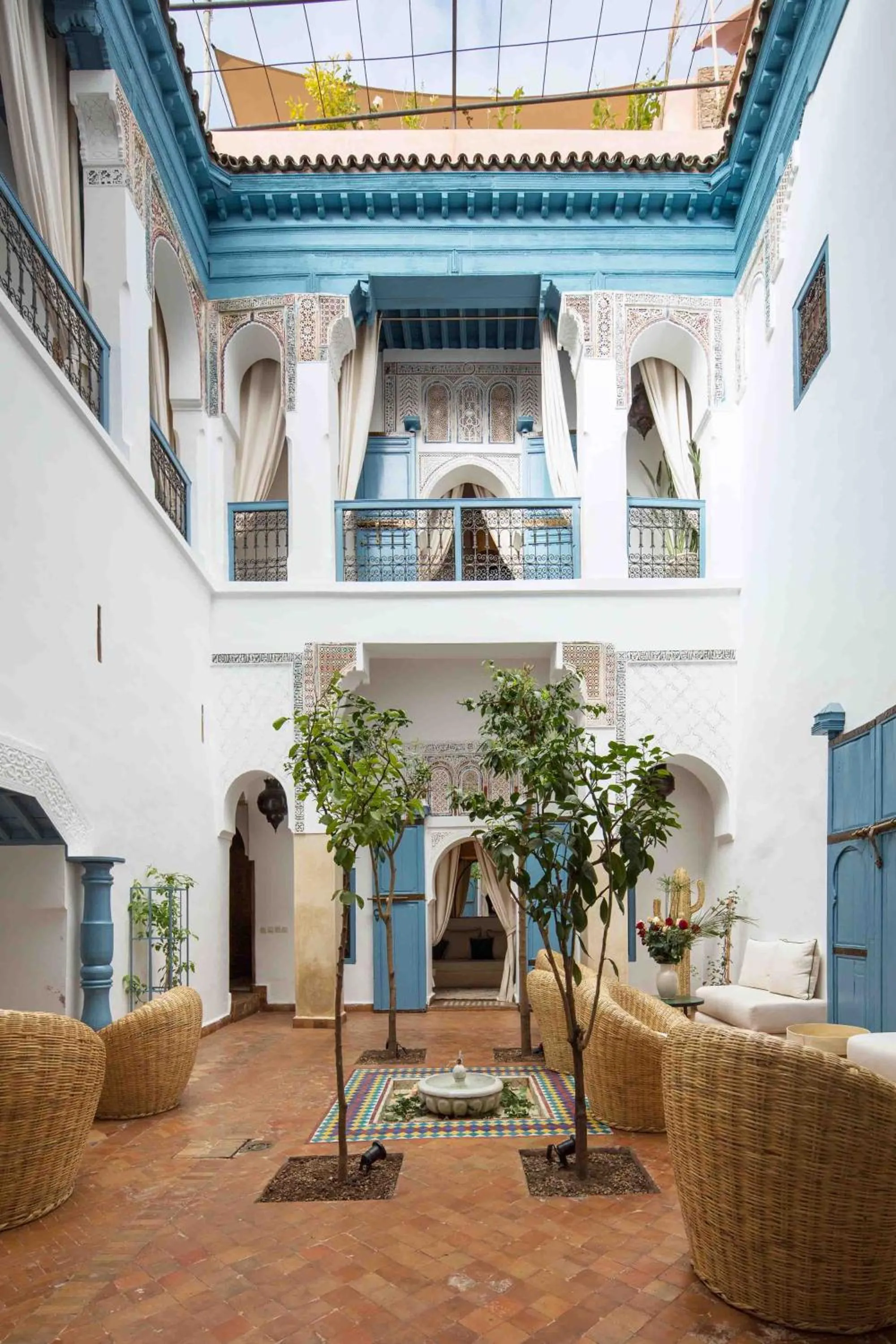 Patio in Riad Assala