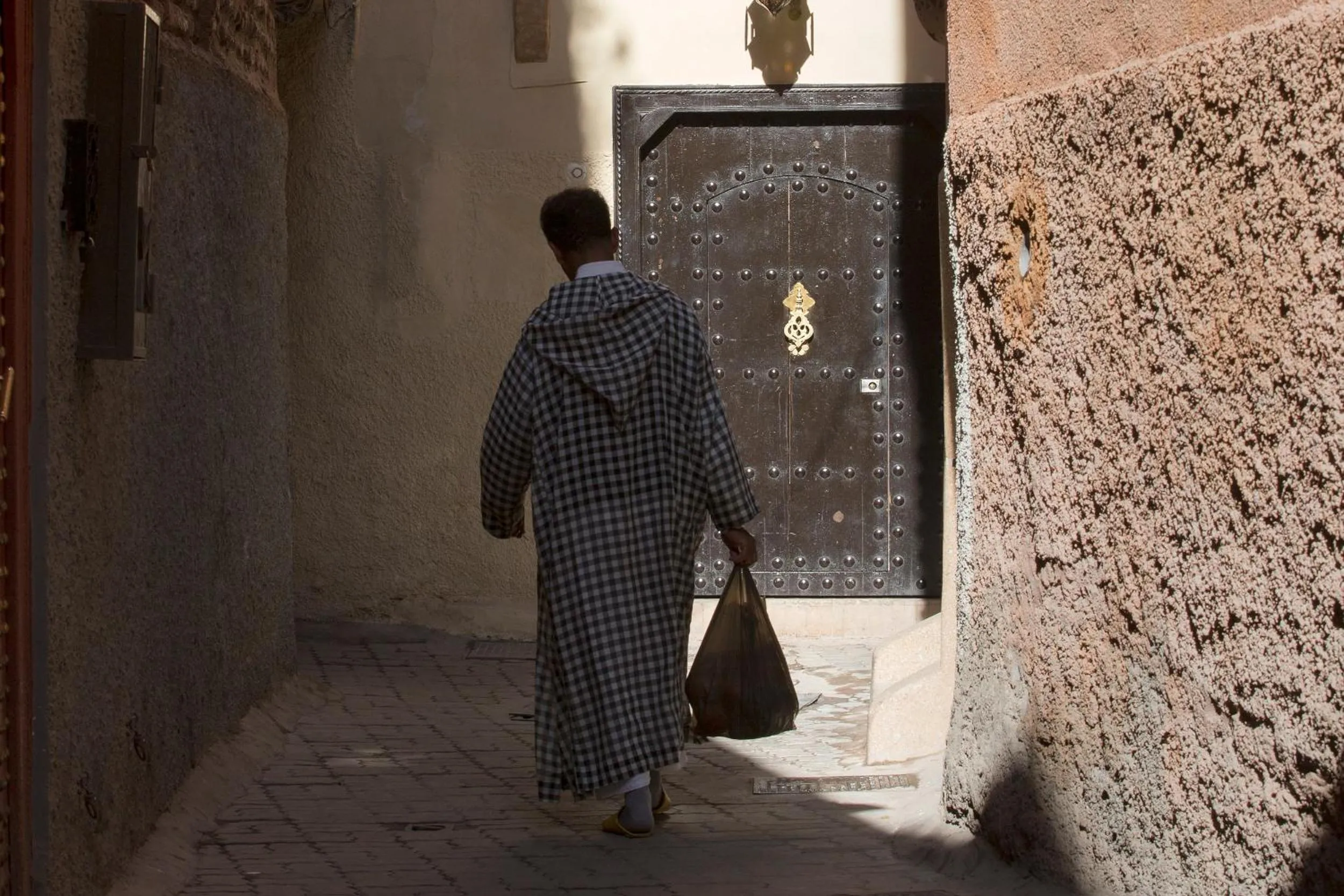 Facade/entrance in Riad Assala