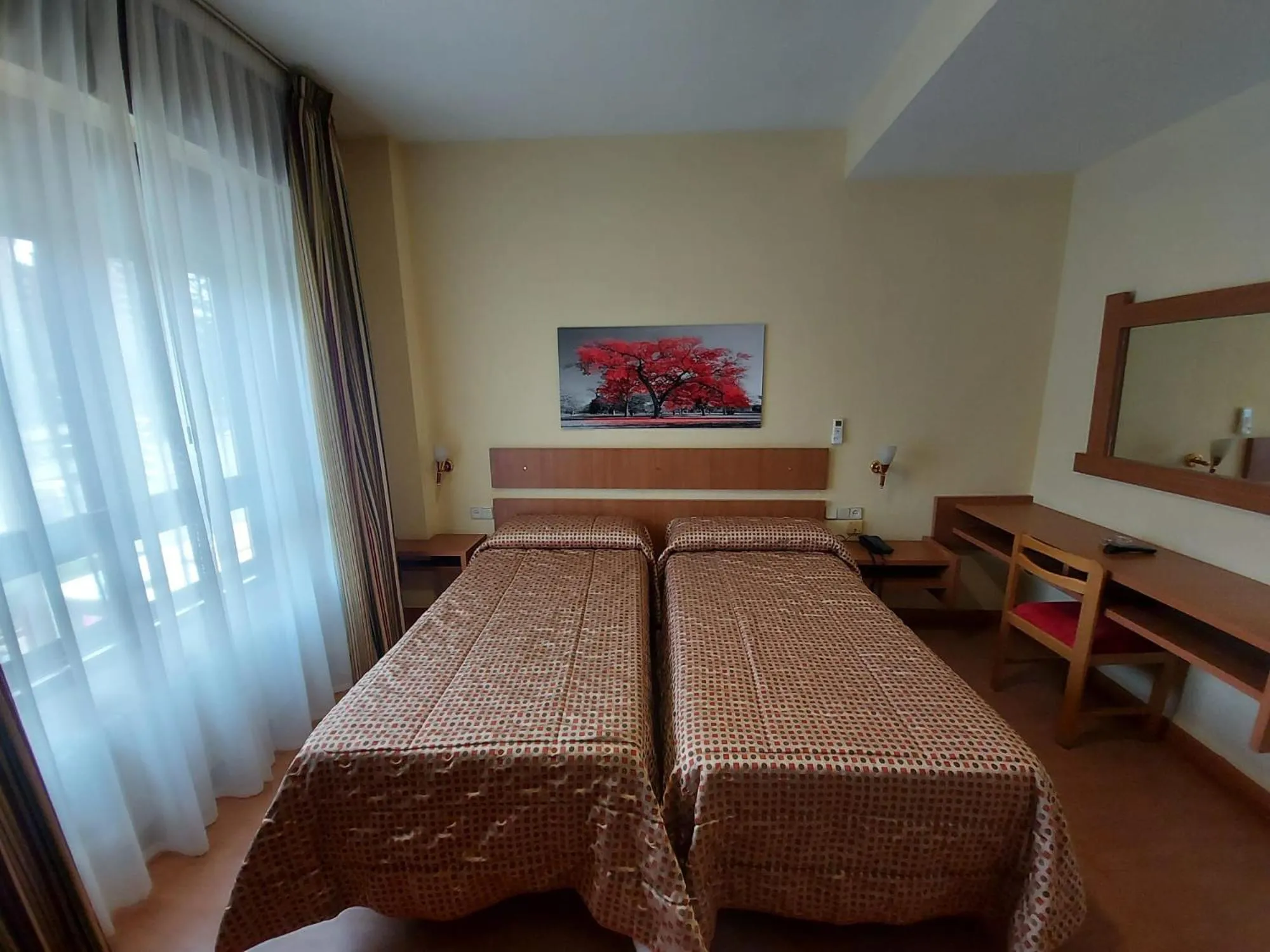 Bed in Hotel Castilla