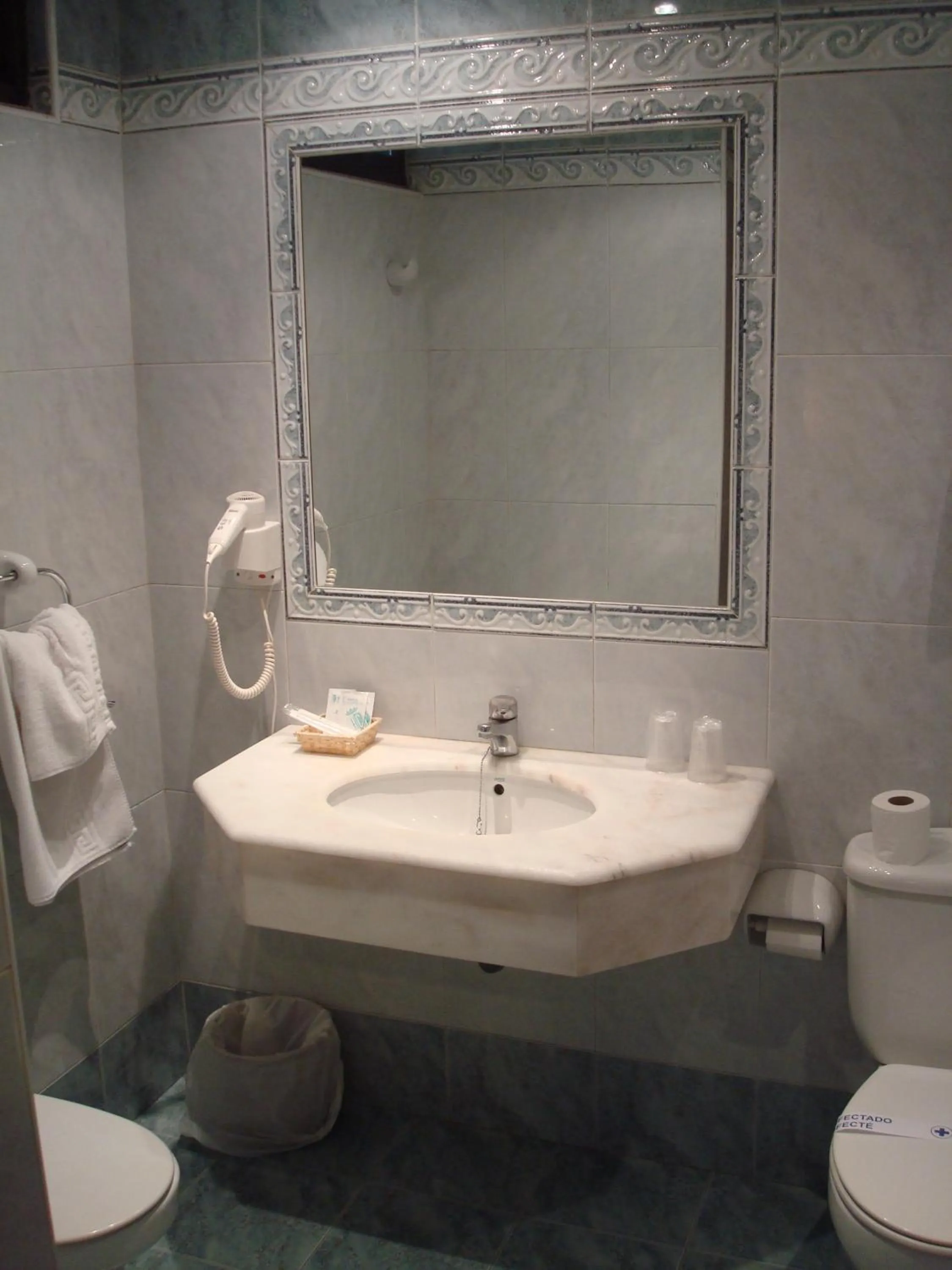 Toilet in Hotel Castilla