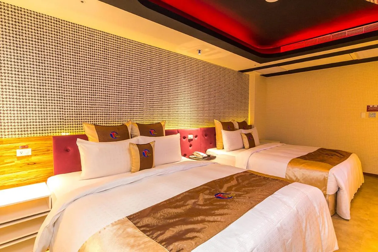 Bed in Ting-Shuai Motel