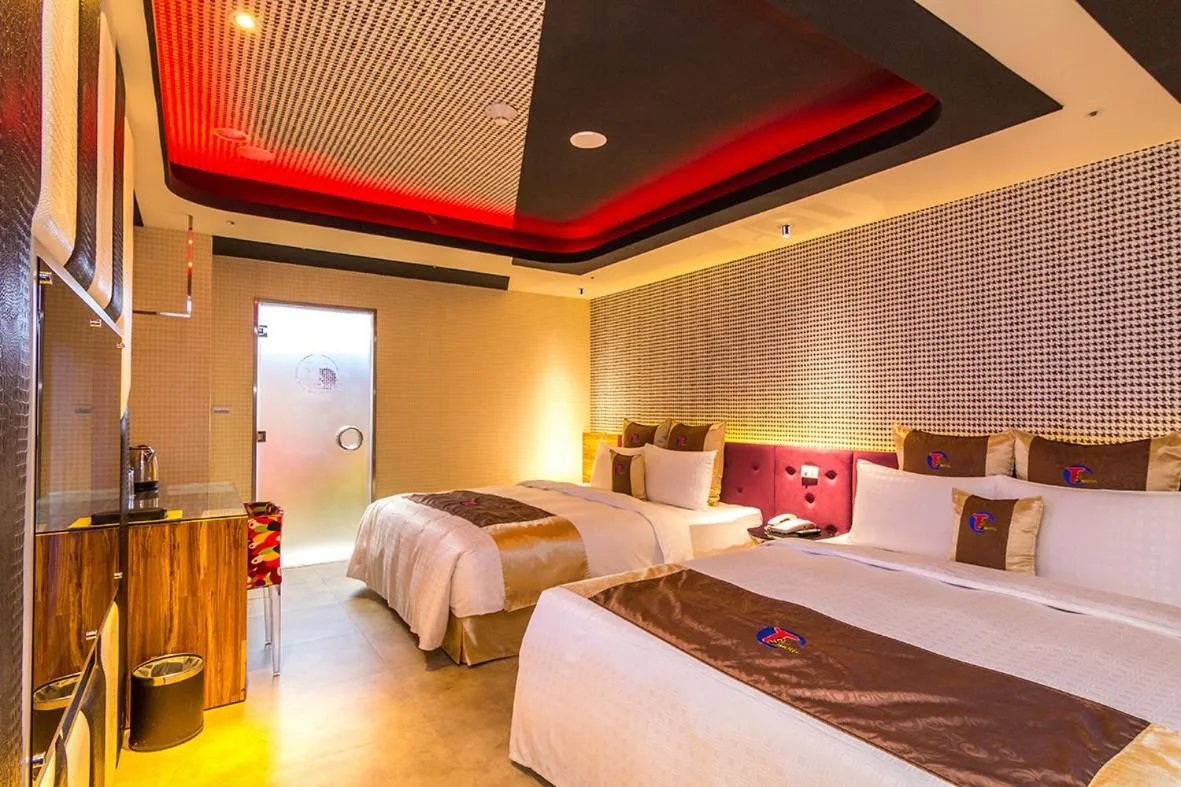 Bed in Ting-Shuai Motel