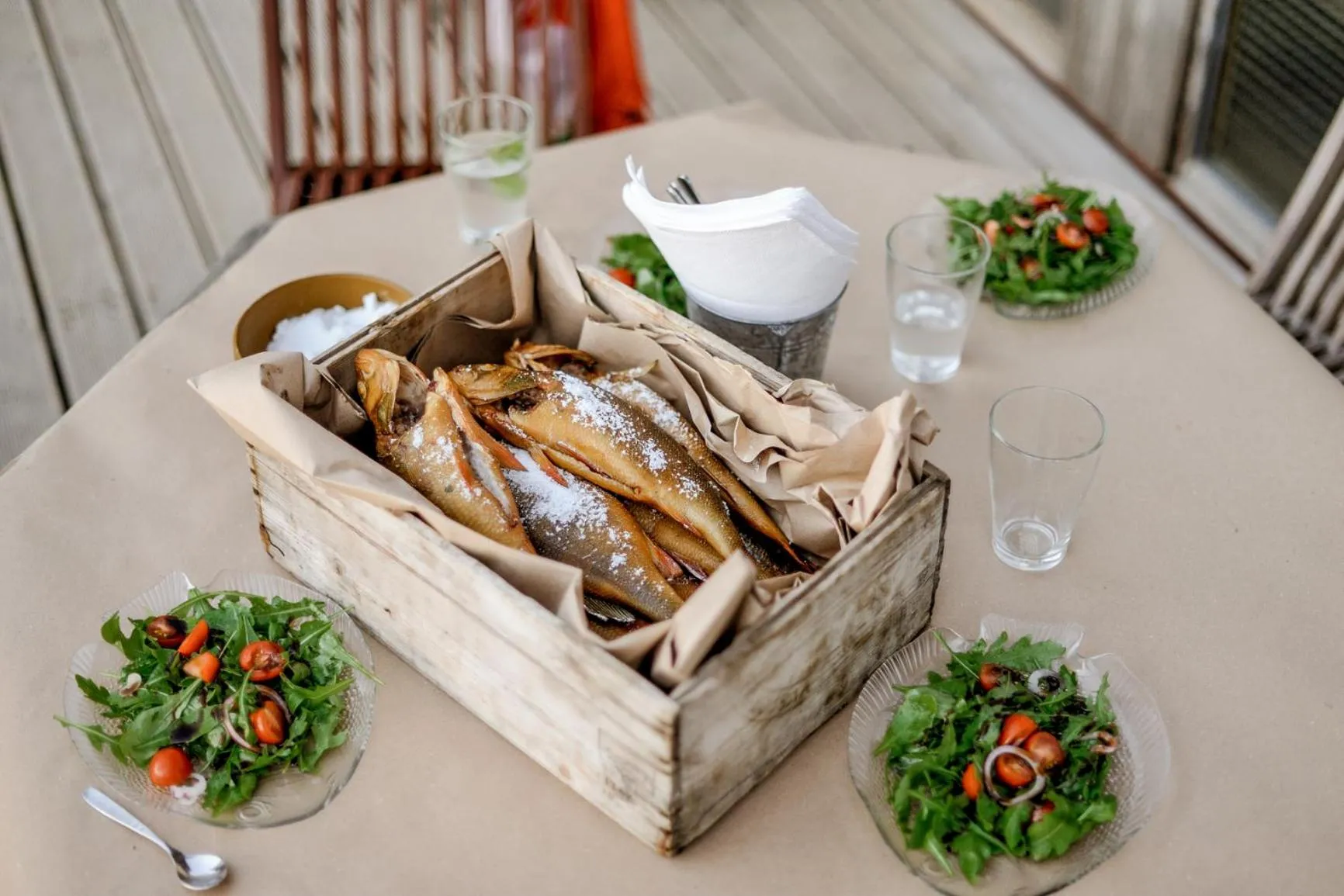 Food in Vēju Paradīze