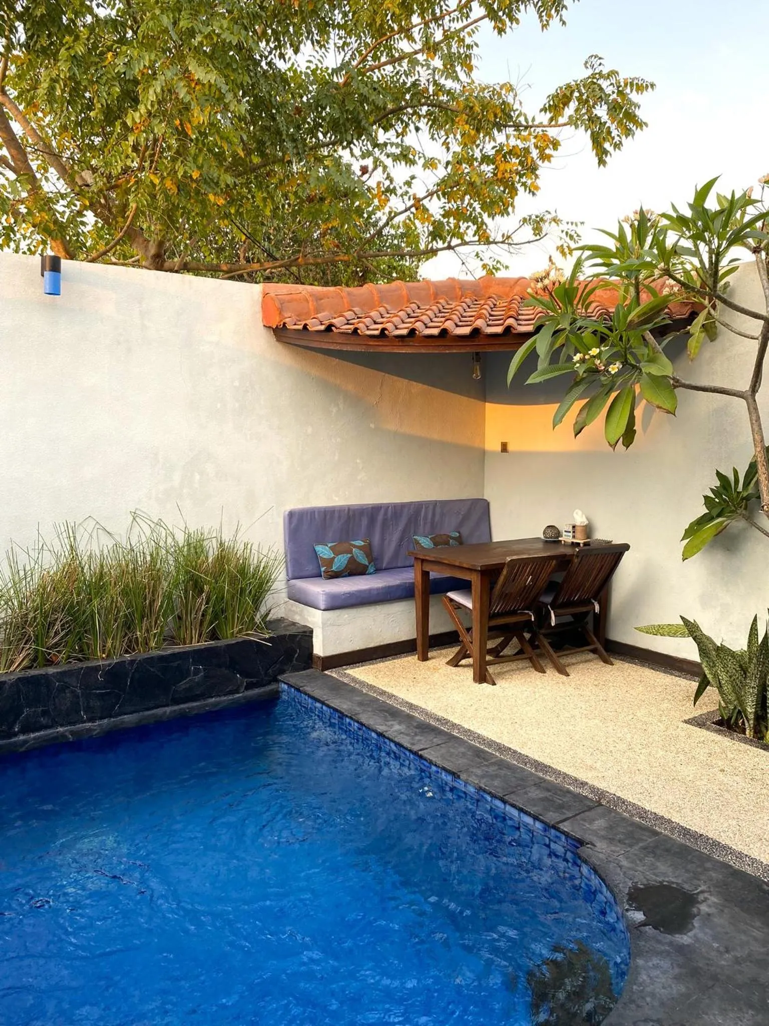 Patio in Stay Shark Villas Gili Air