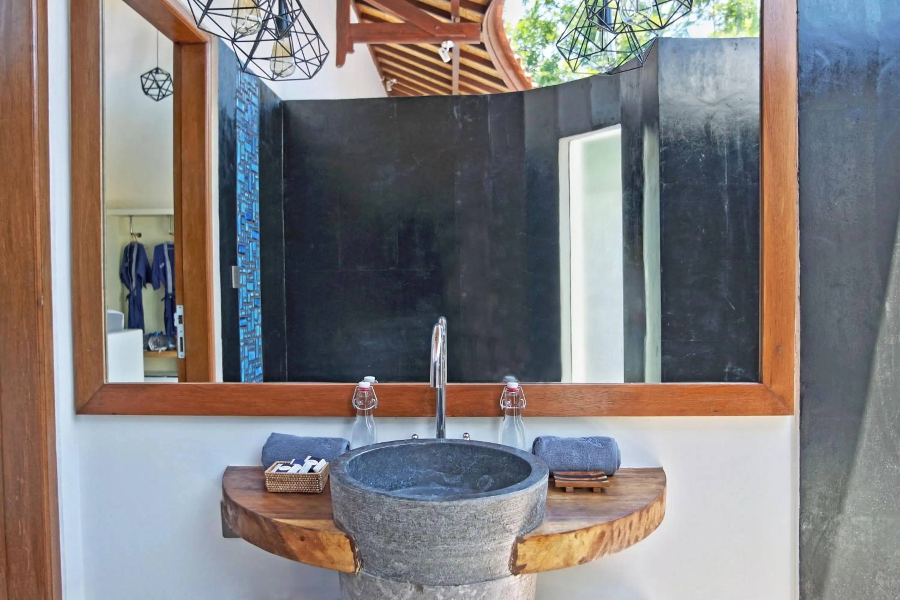 Shower in Stay Shark Villas Gili Air