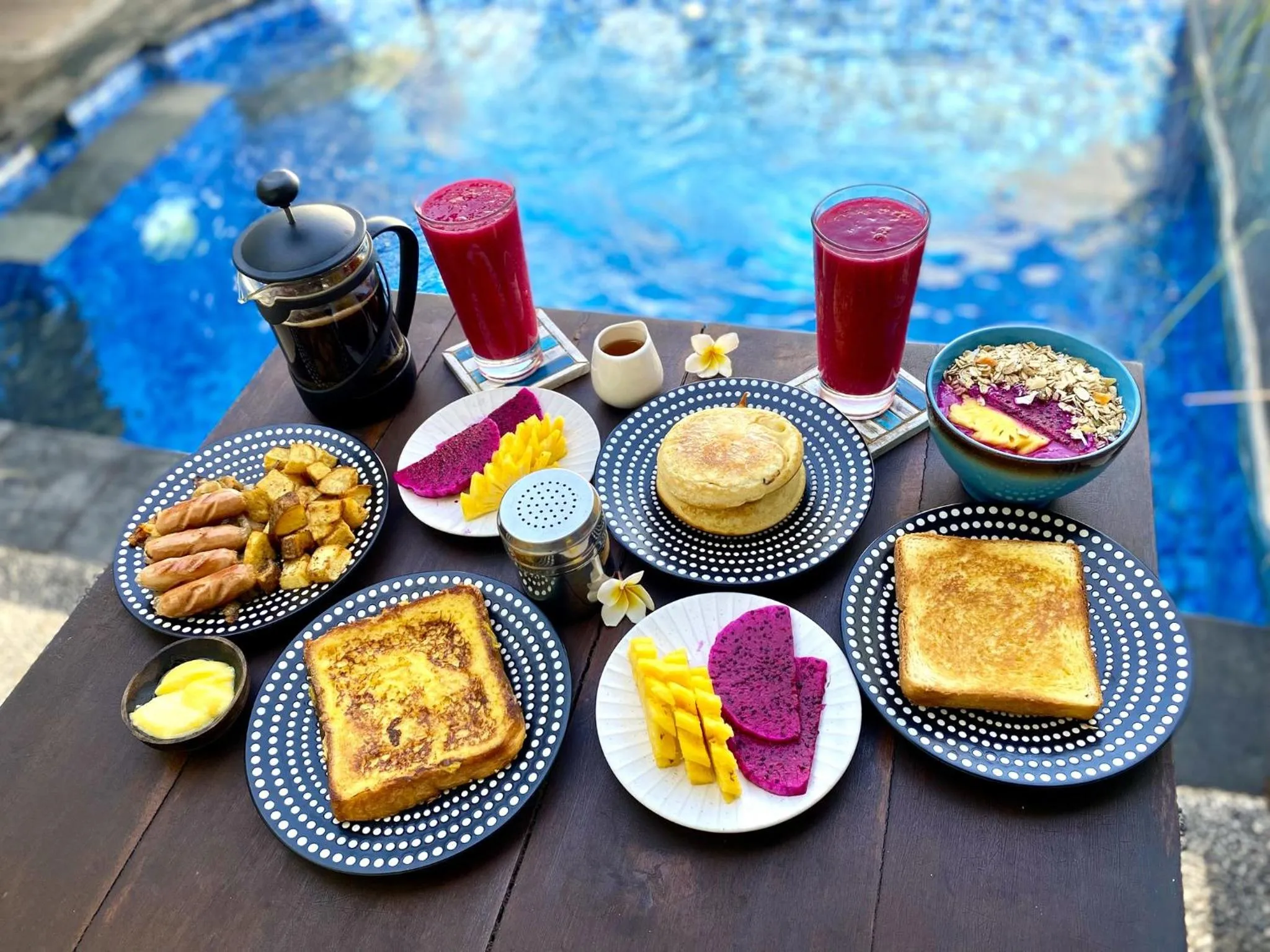 Patio in Stay Shark Villas Gili Air