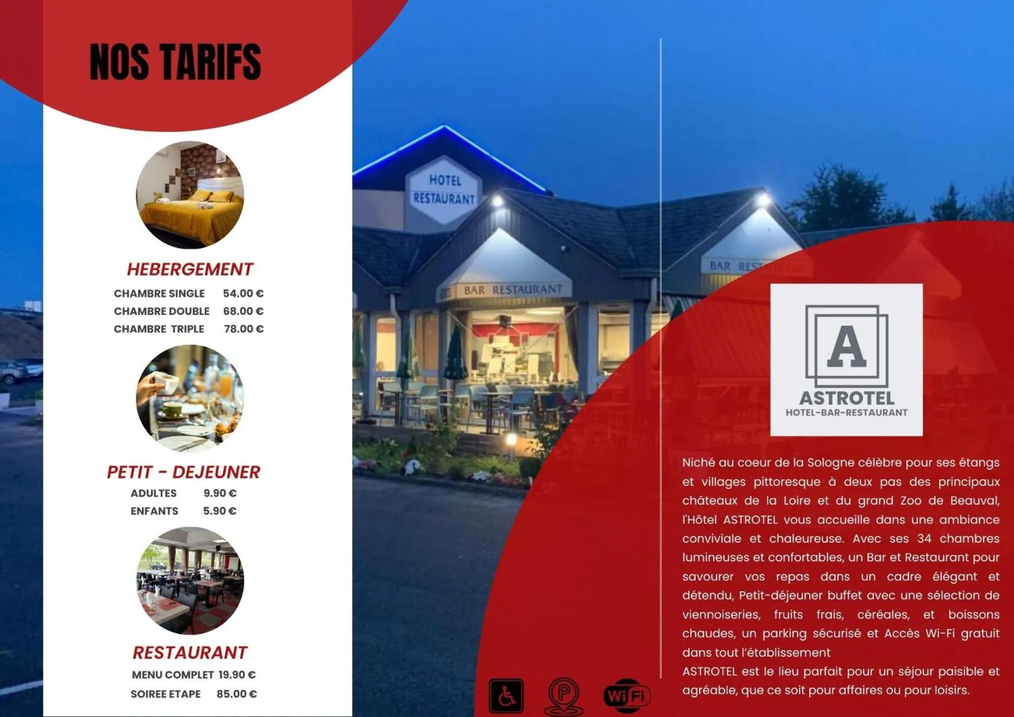 Astrotel Romorantin-Lanthenay Soirée étape