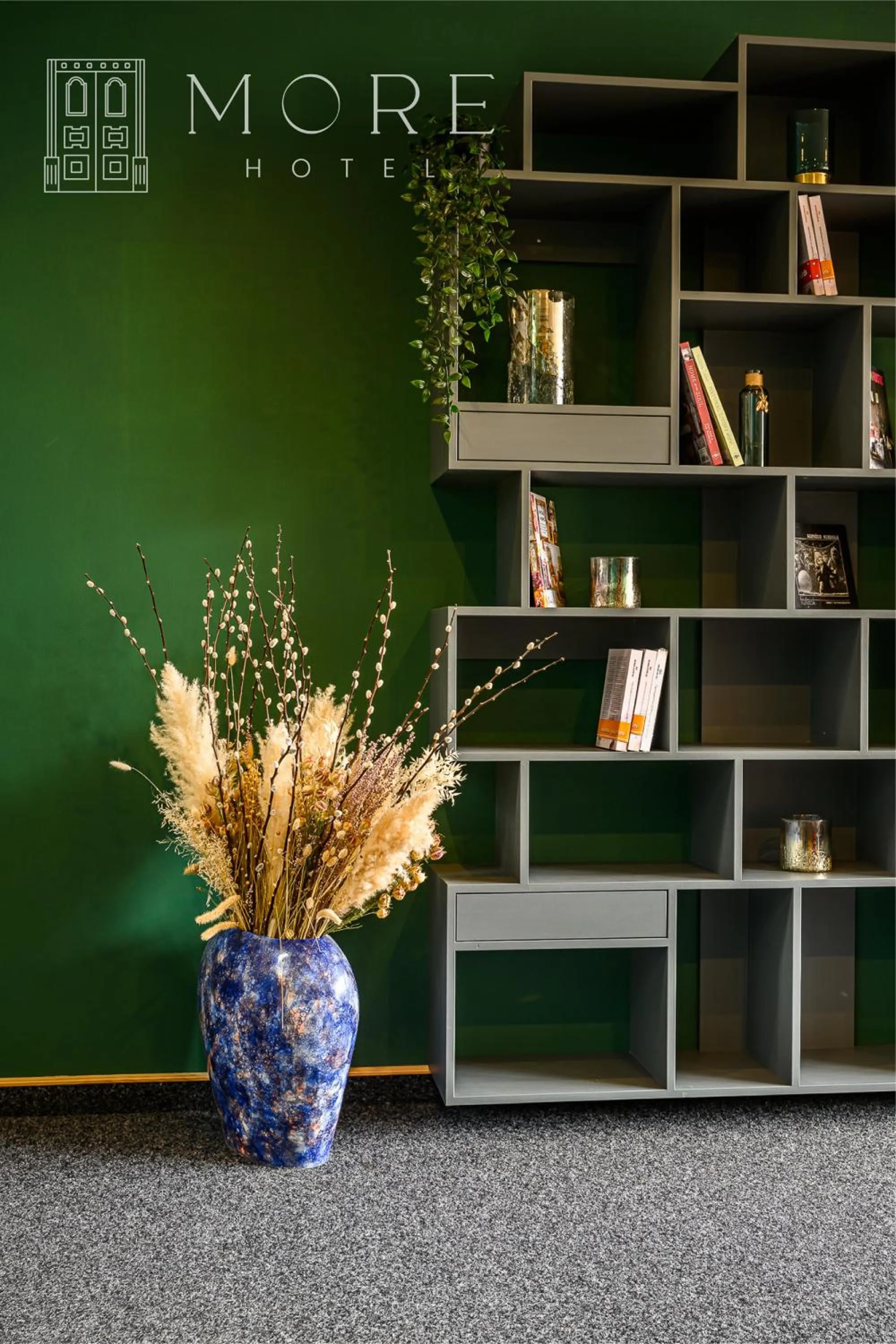 Library in MORE Hotel