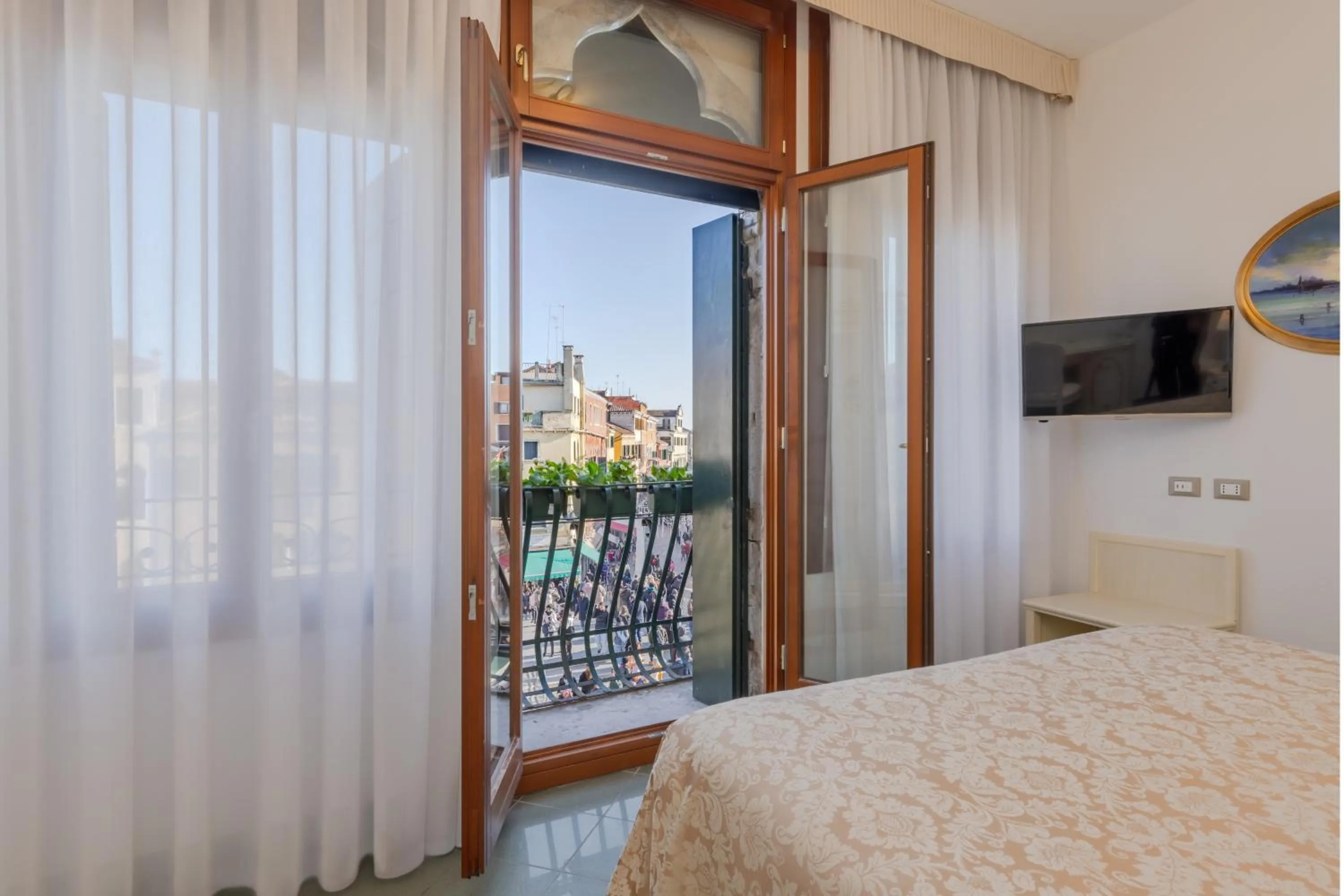 Bedroom, Bed in Hotel Marte