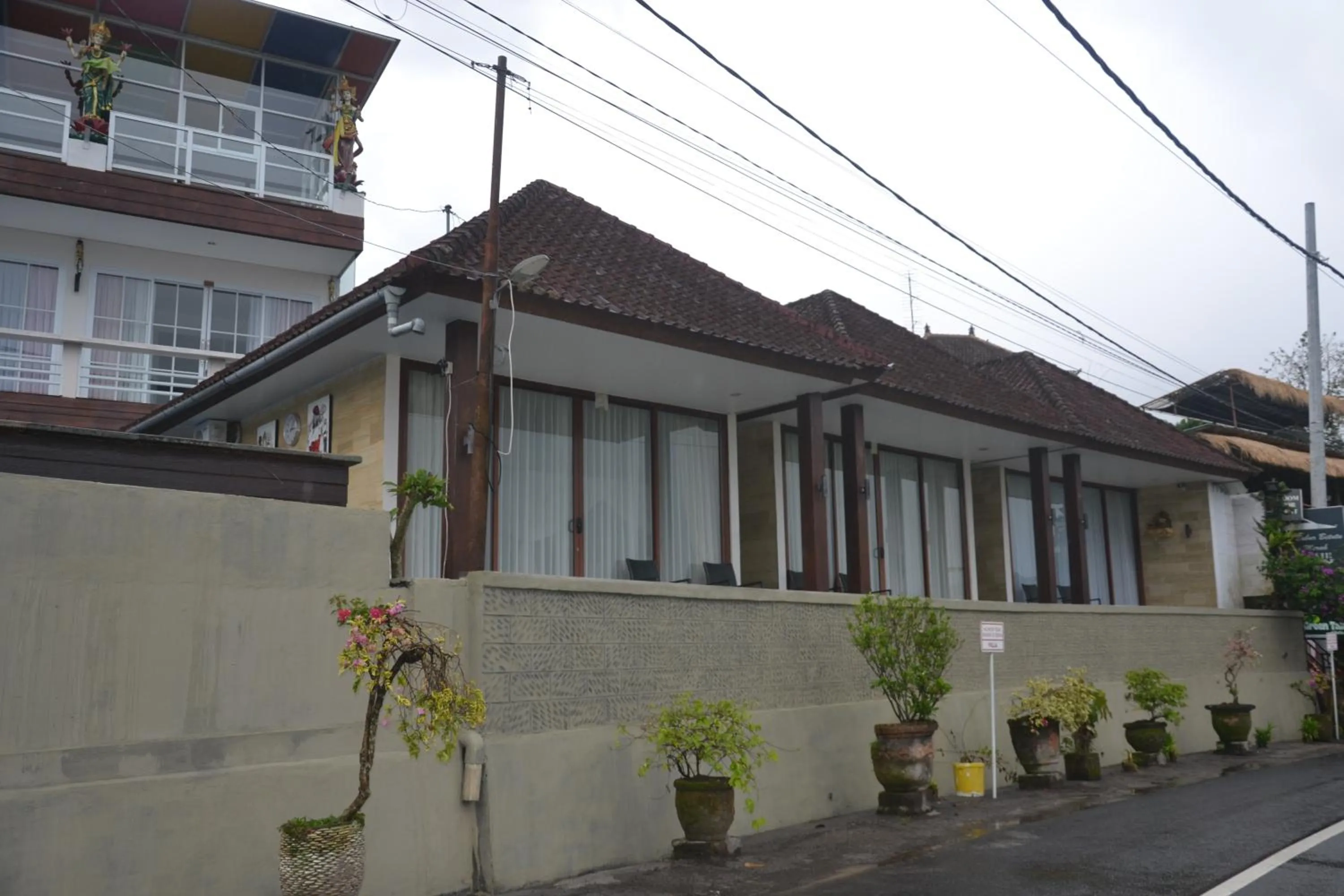 Property building in Bhuana Agung Villa and Restaurant