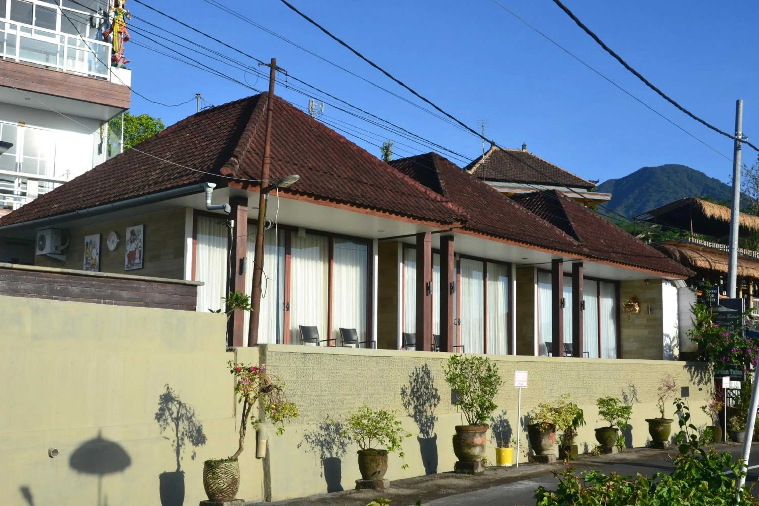 Property building in Bhuana Agung Villa and Restaurant
