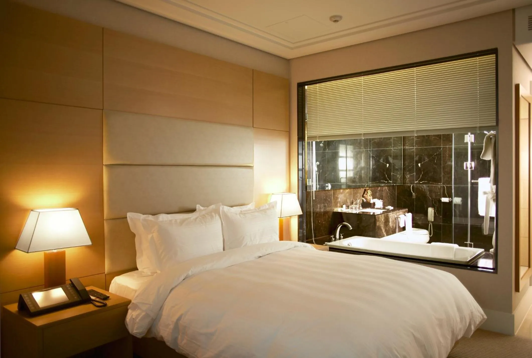 Photo of the whole room, Bed in Ramada Plaza by Wyndham Gwangju