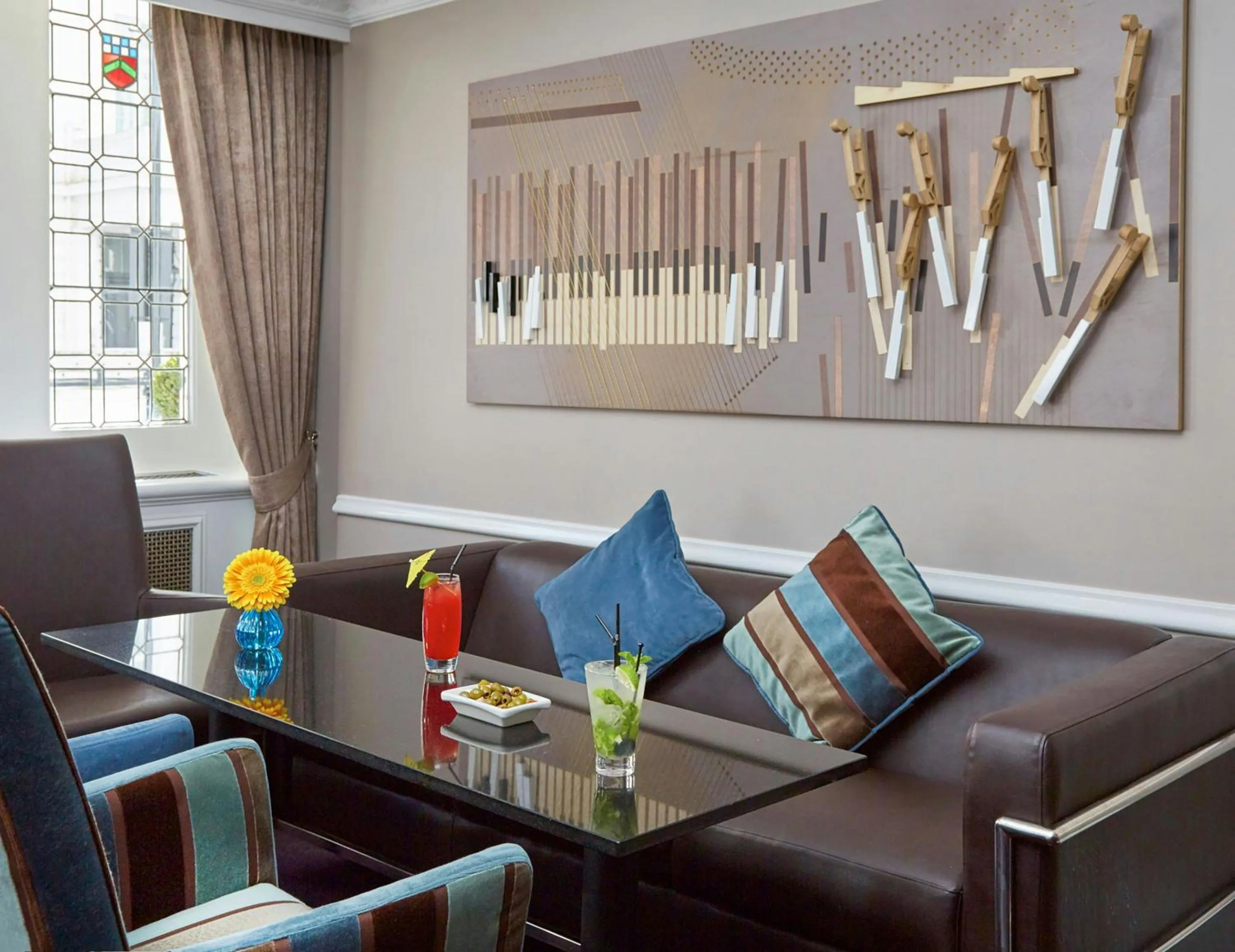 Lounge or bar in Lancaster Gate Hotel
