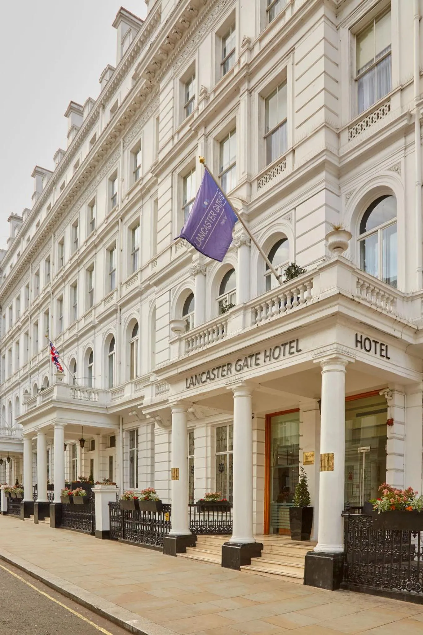 Facade/entrance in Lancaster Gate Hotel