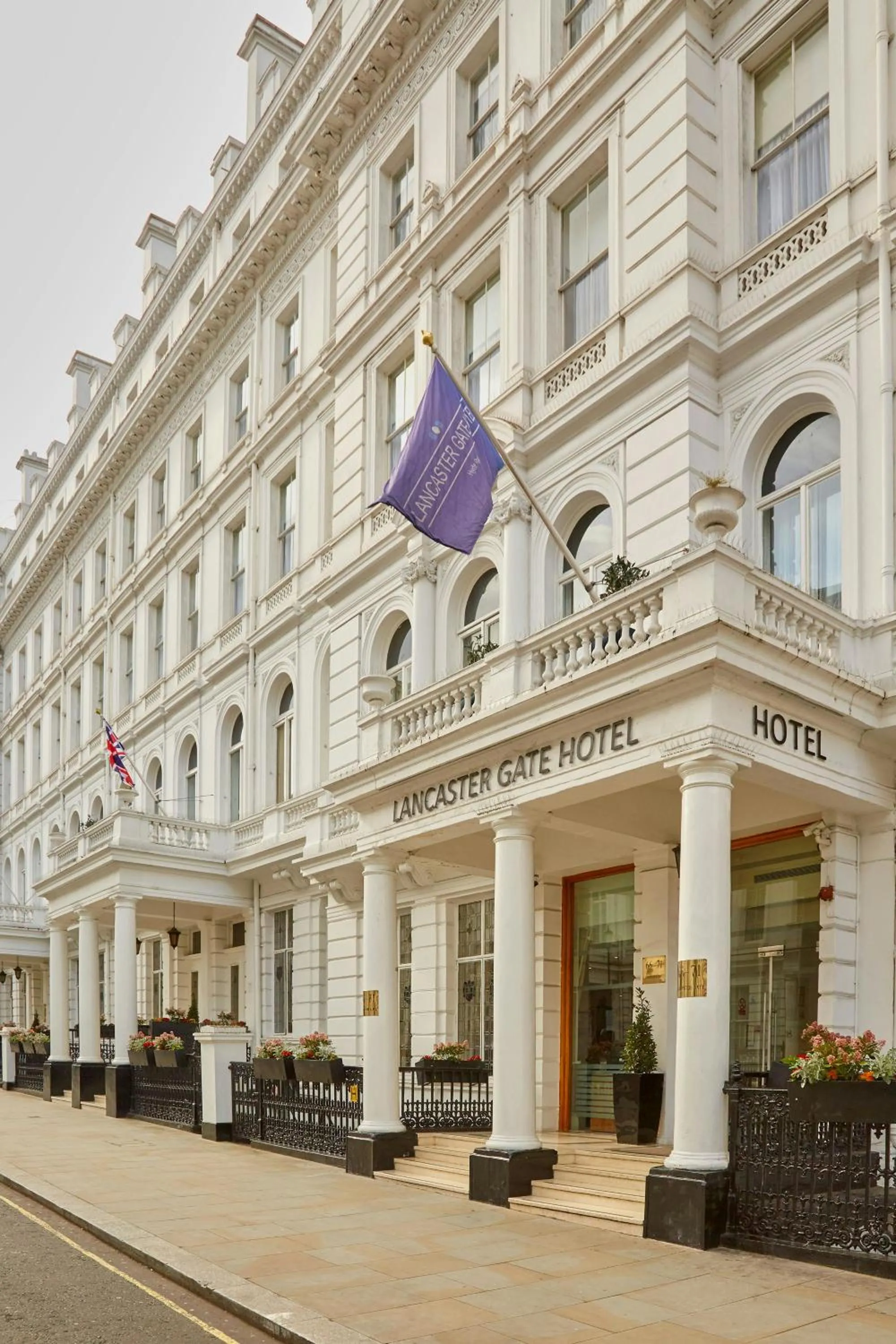 Facade/entrance in Lancaster Gate Hotel