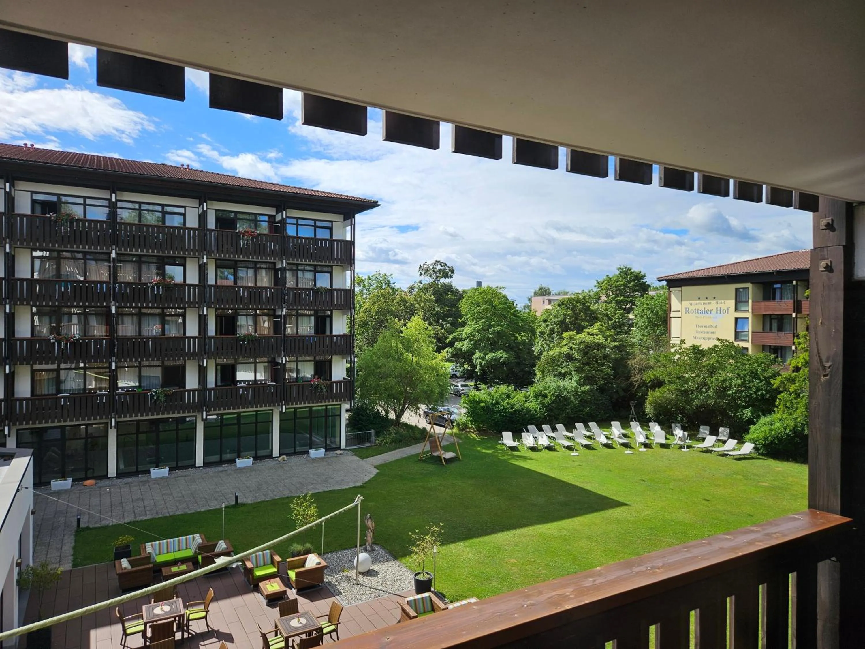 Garden in Johannesbad Hotel Königshof