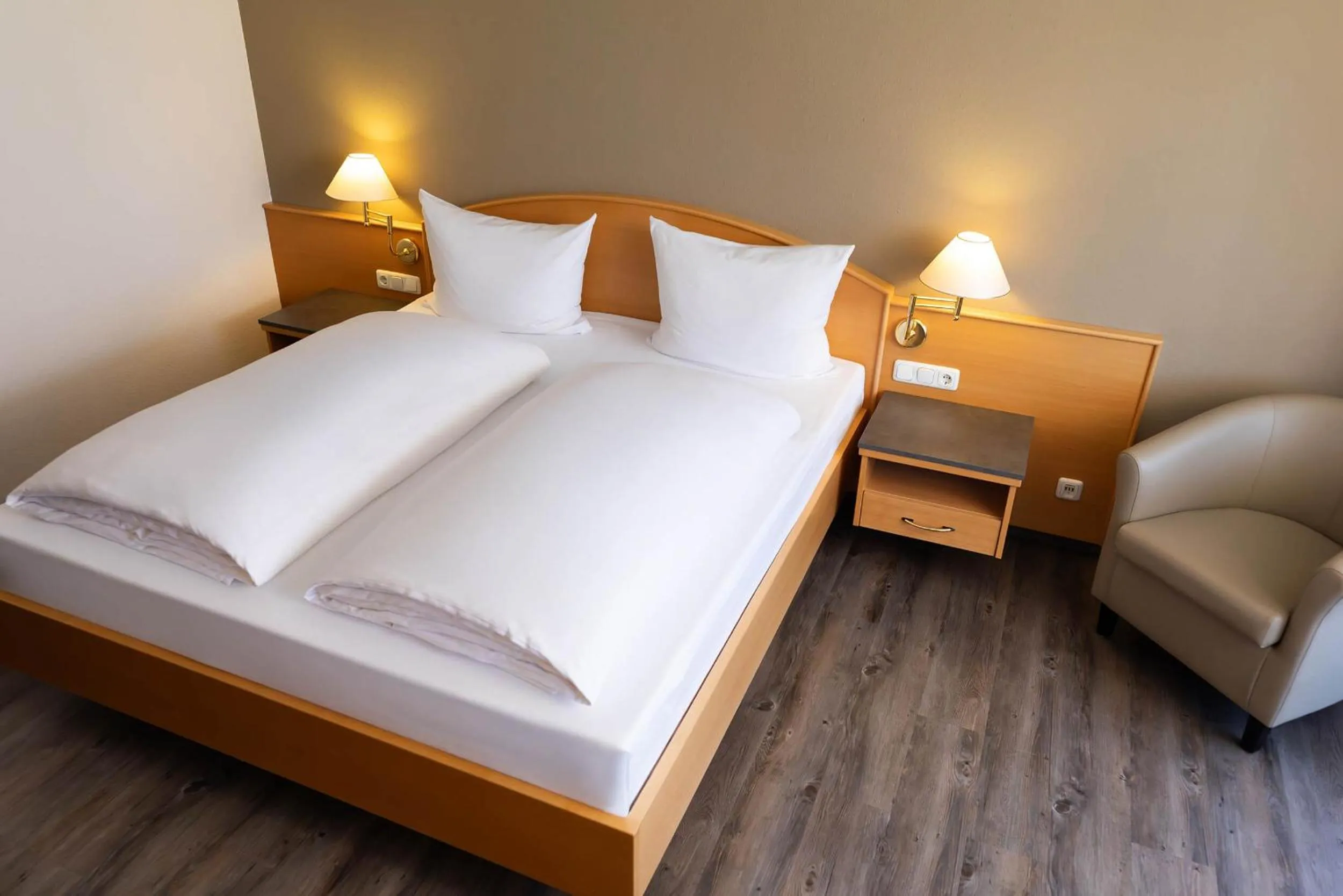 Bed in Johannesbad Hotel Königshof