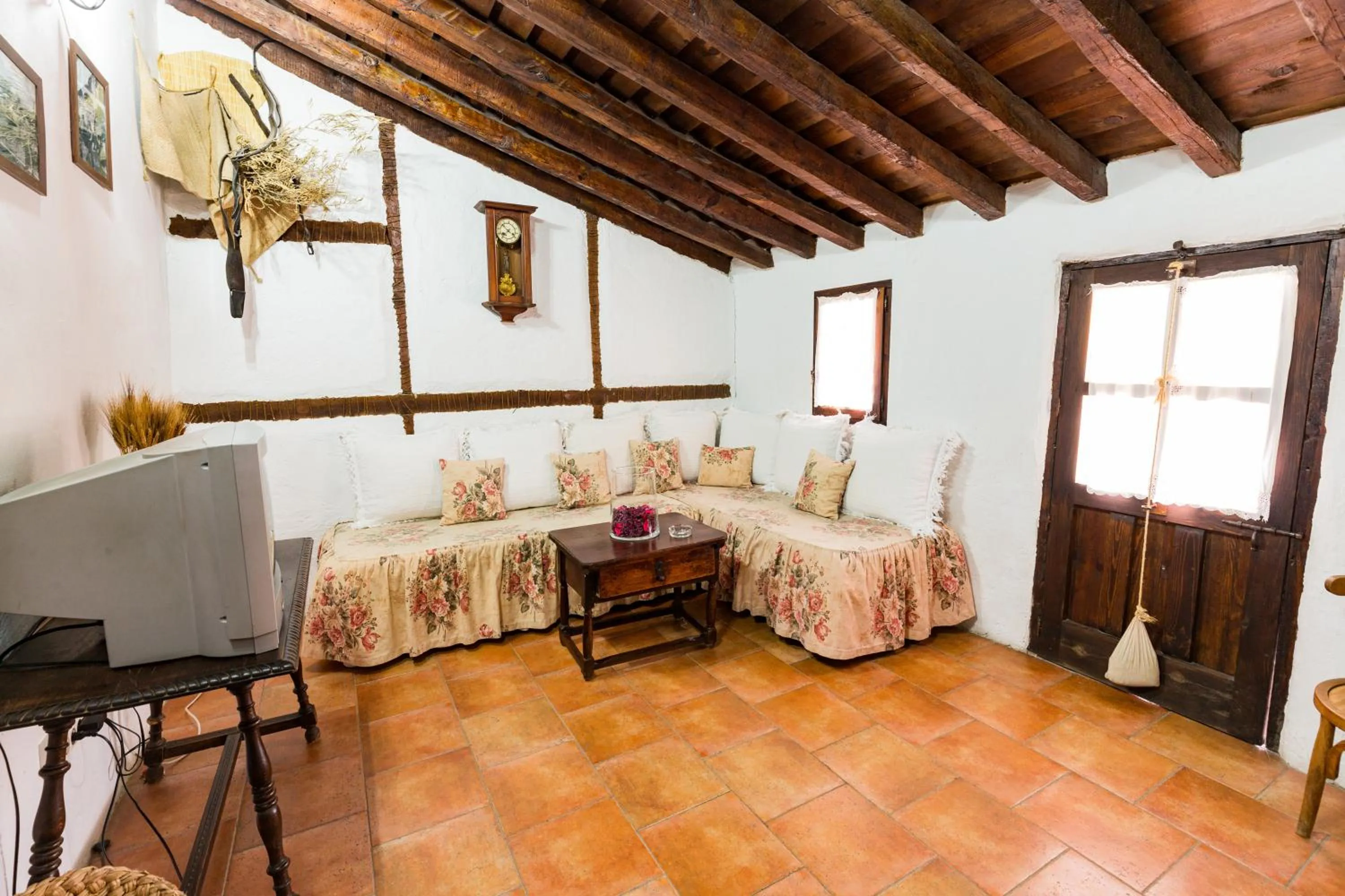 Bed in La Casa de los Soportales