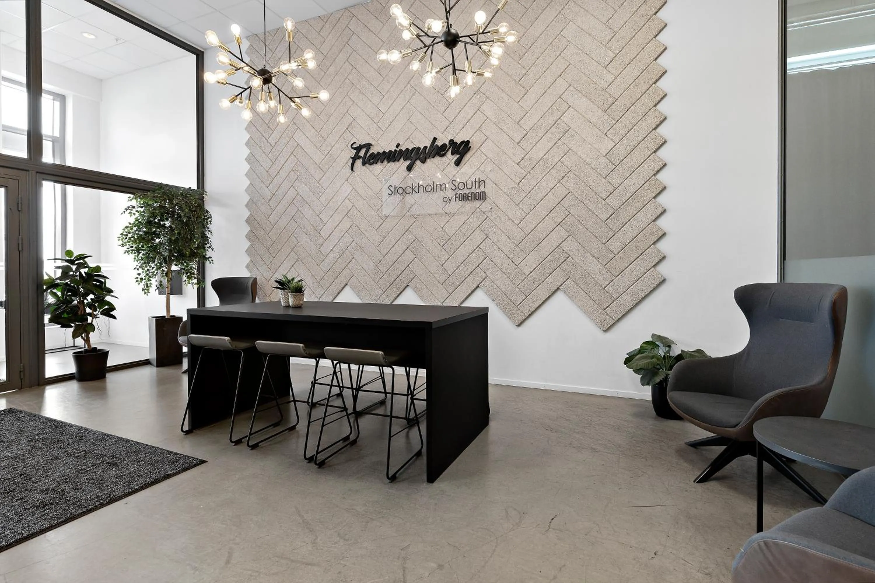 Lobby or reception in Forenom Hotel Flemingsberg - 10min from Älvsjö