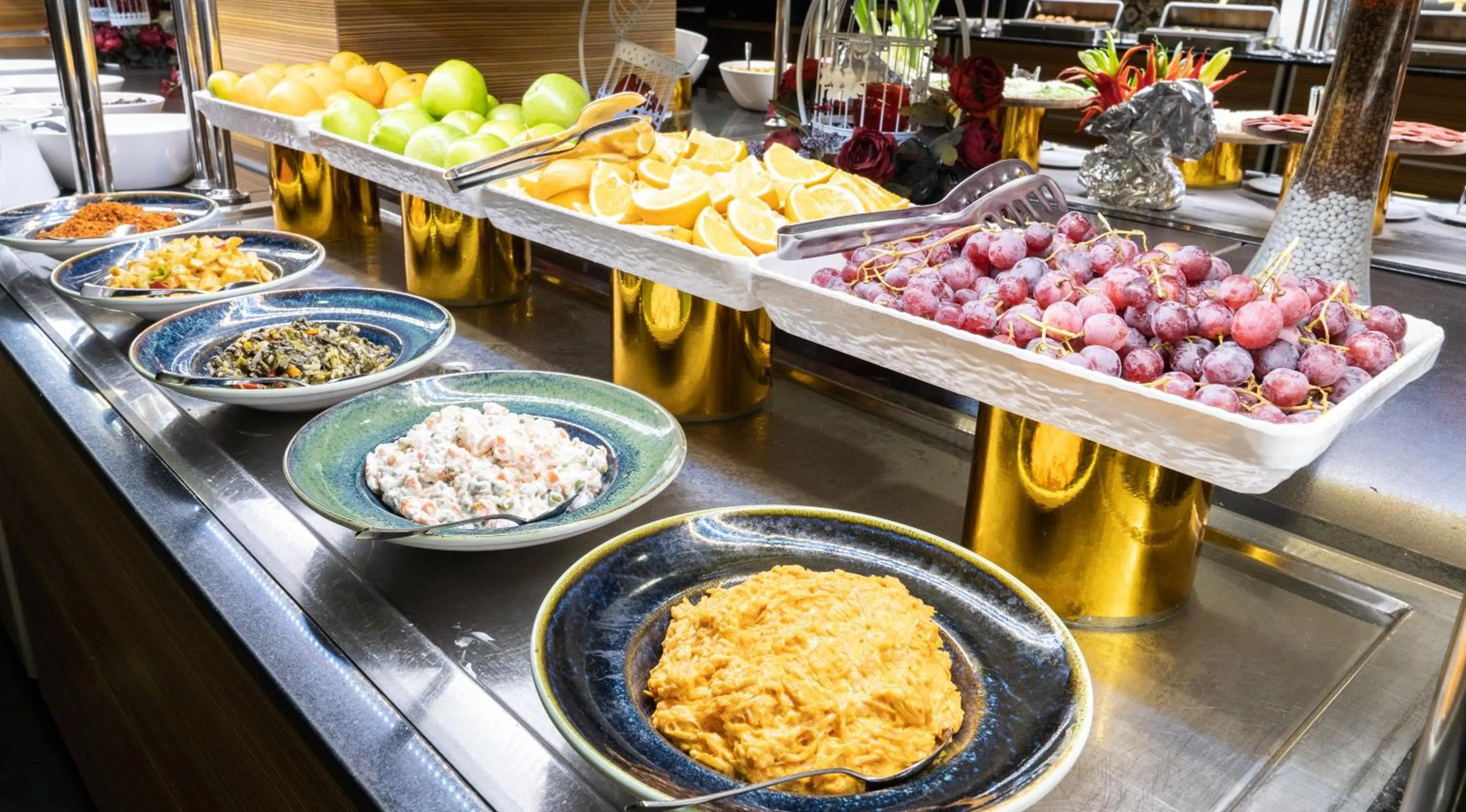 Buffet breakfast in Ridos Thermal Hotel & Spa