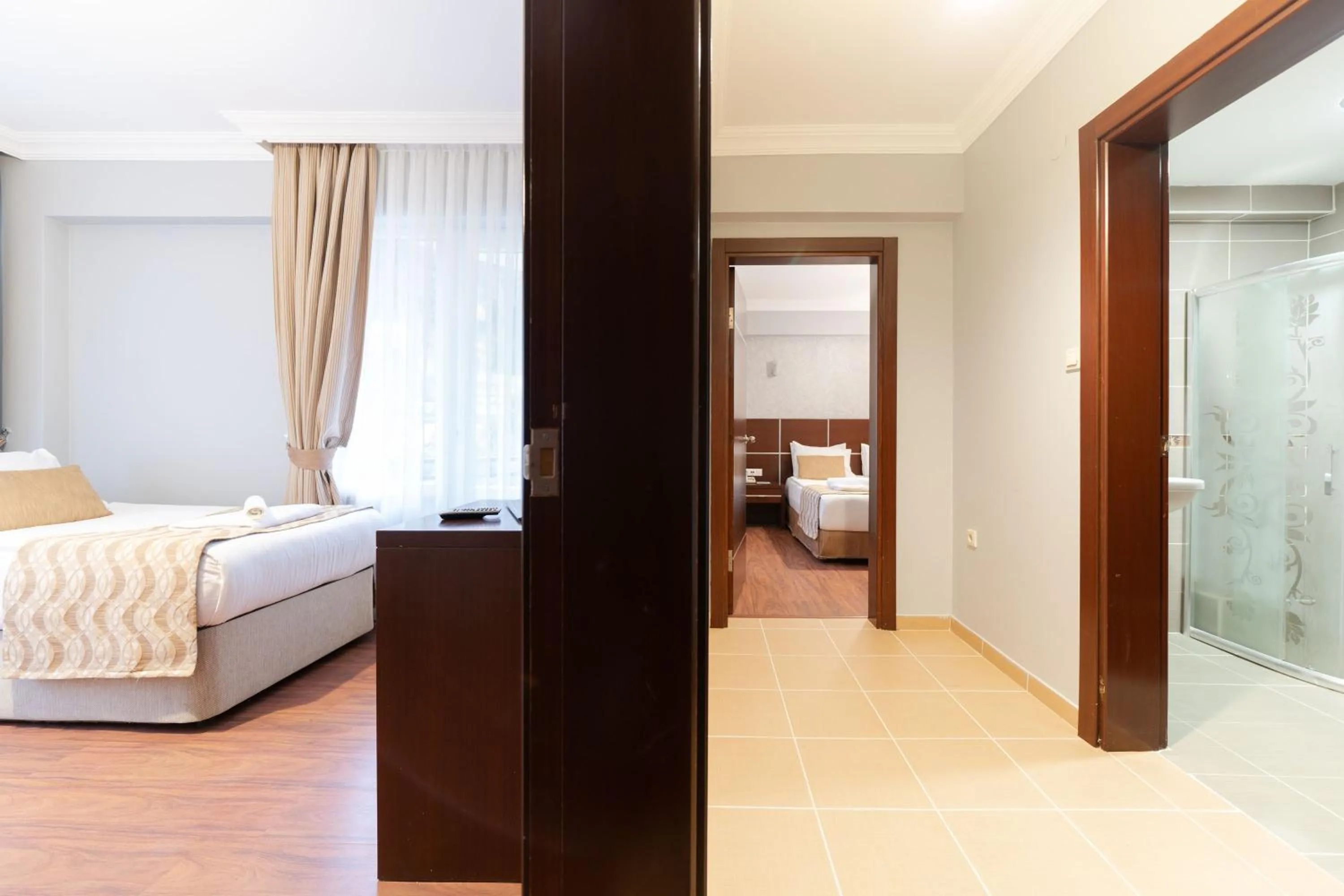 Bathroom, Bed in Ridos Thermal Hotel & Spa