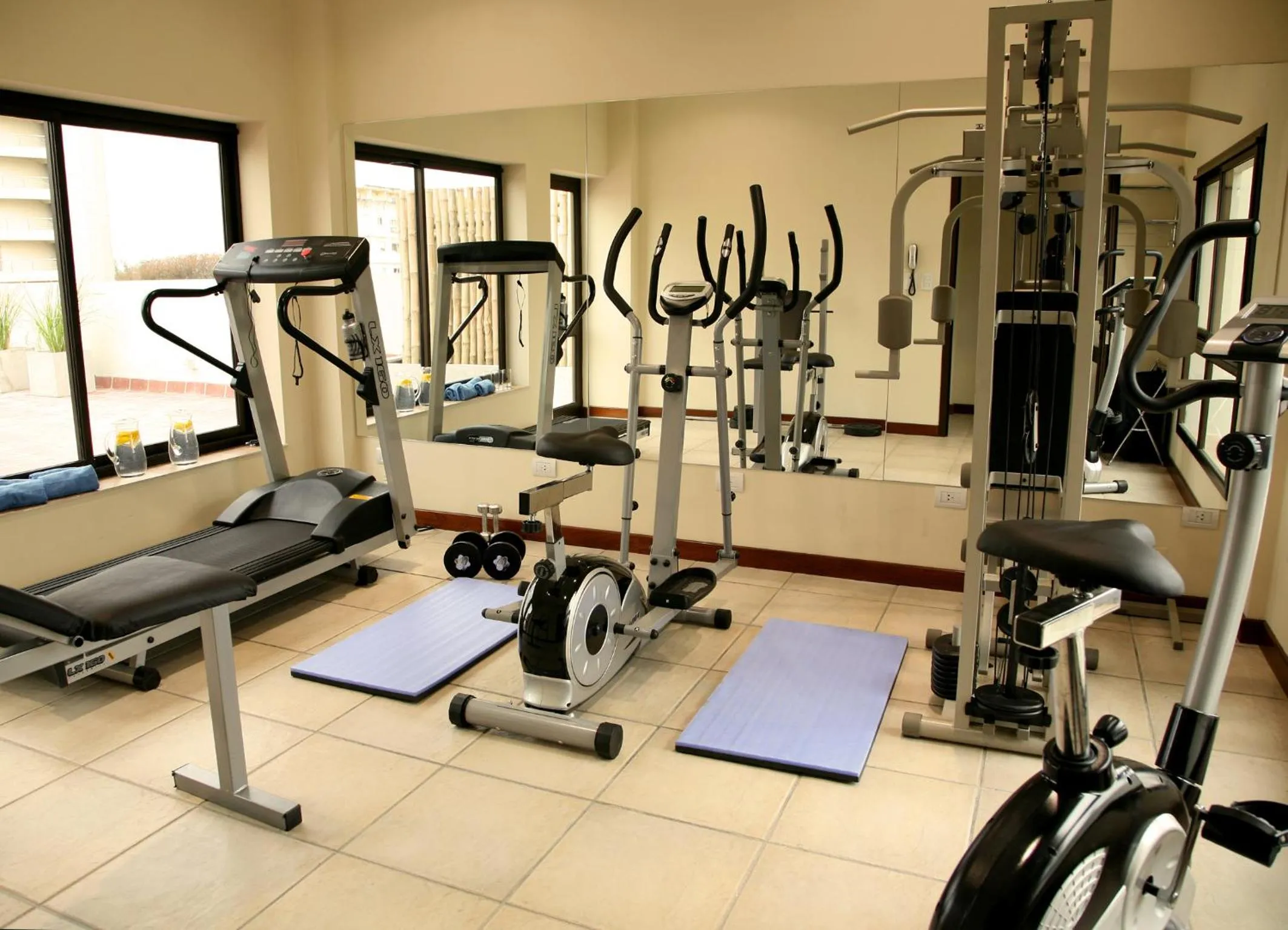 Fitness centre/facilities in Ayres De Salta Hotel