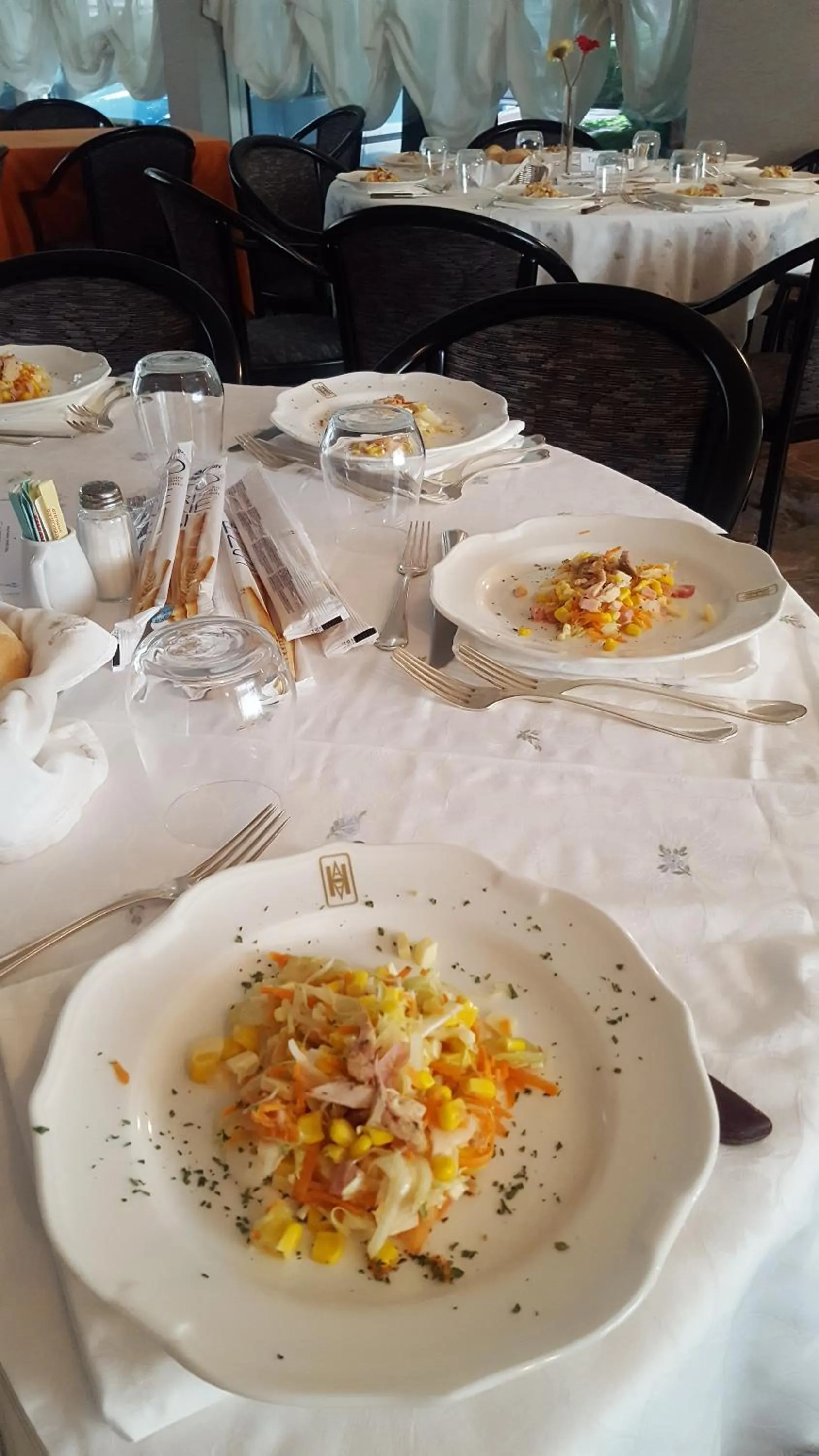 Food close-up in Hotel Ariston