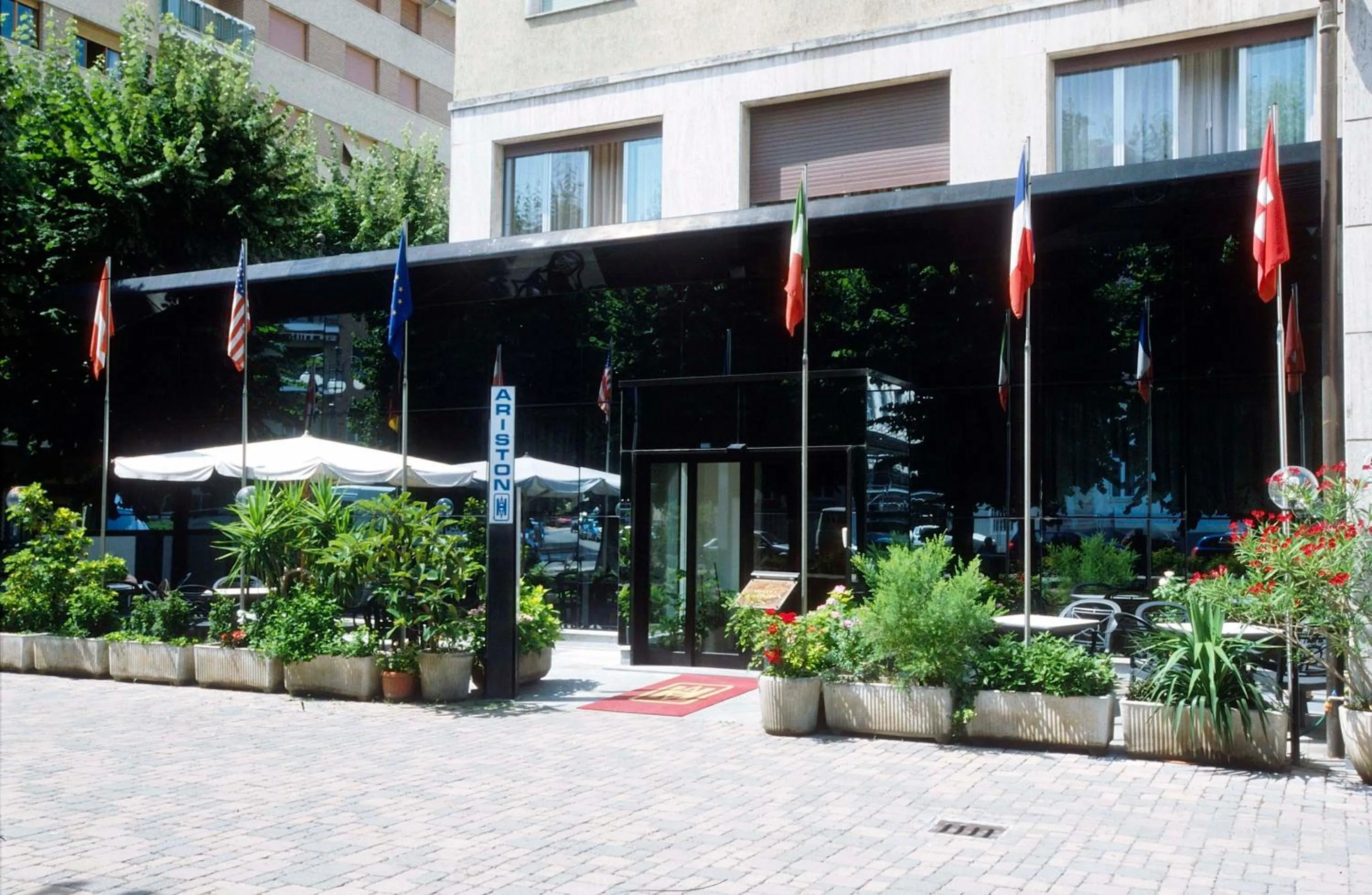 Facade/entrance in Hotel Ariston