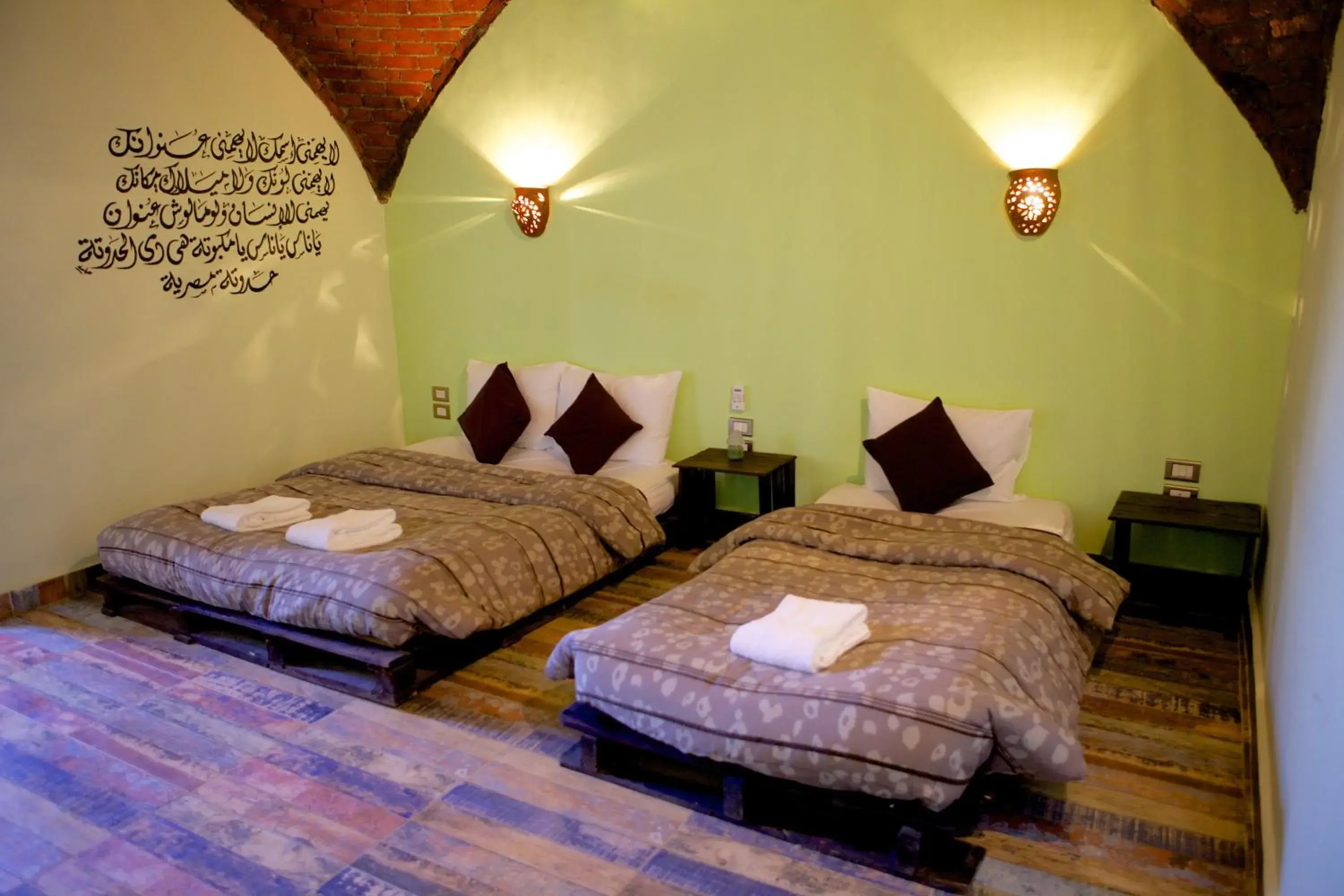 Deluxe Triple Room in Hadouta Masreya Nubian Guest House Deluxe Triple Room in Hadouta Masreya Nubian Guest House